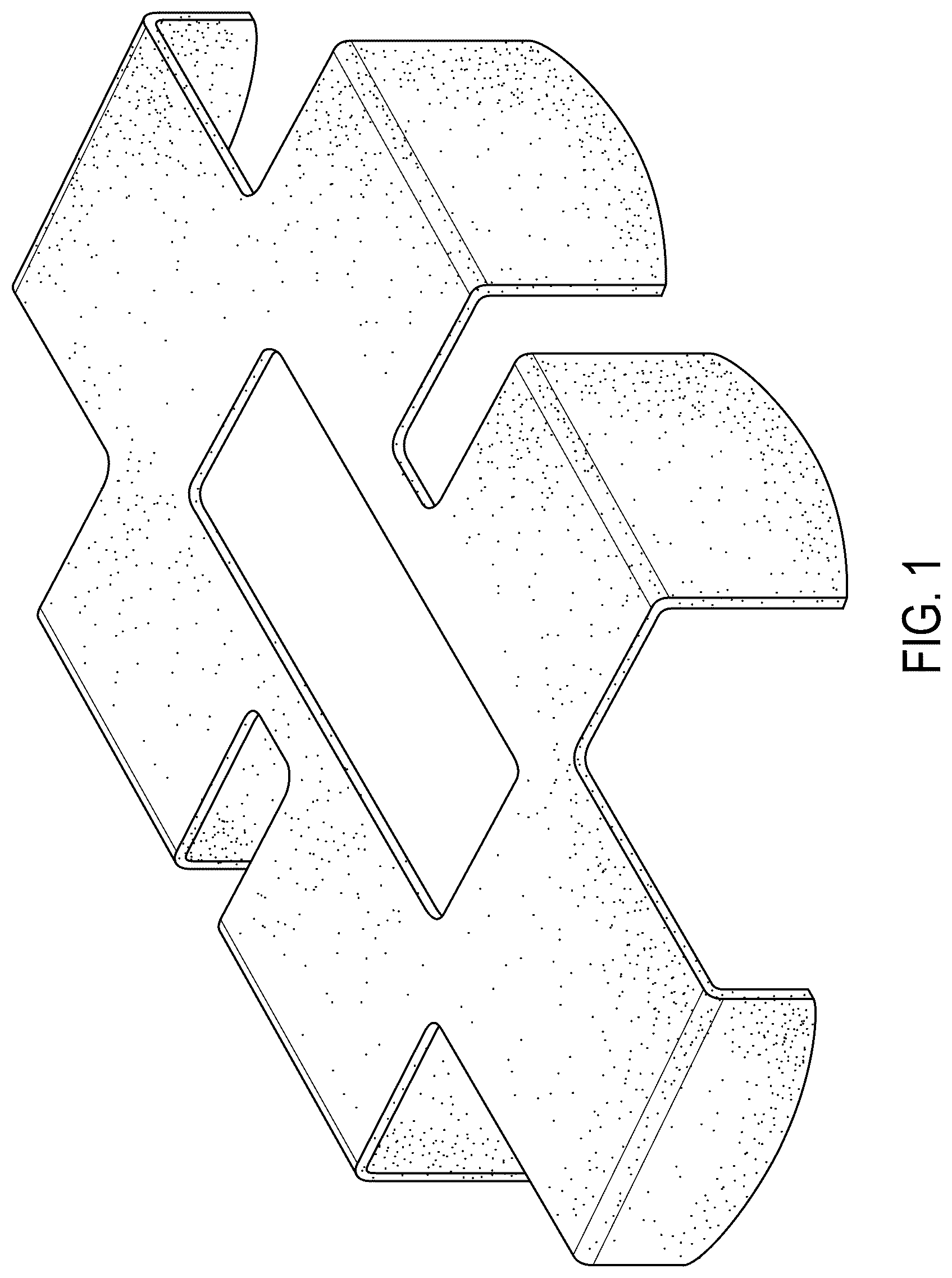 Patent USD1123452 Figure 1 – Table covering