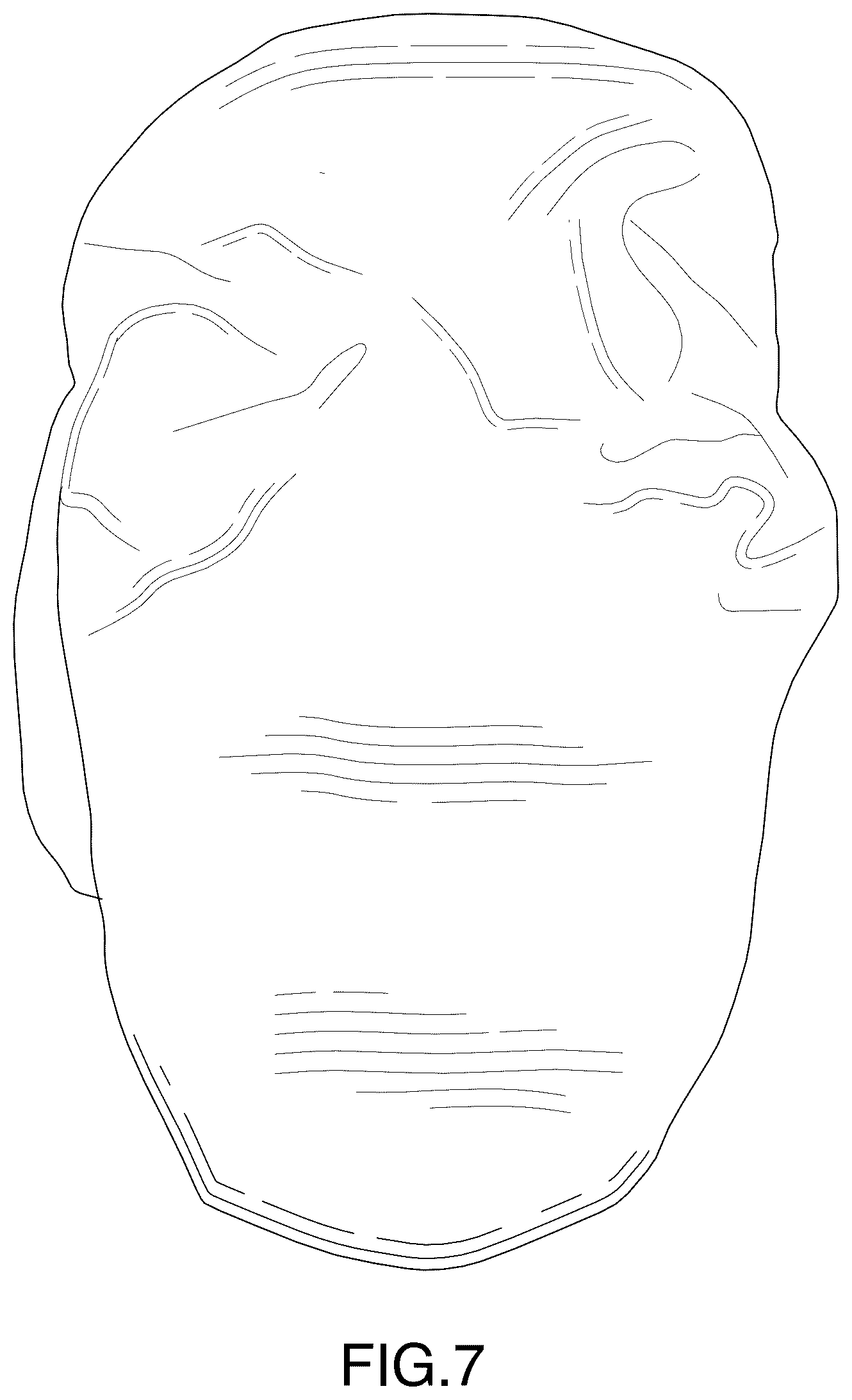 Patent USD1123453 Figure 7 – Stretch fit baby car seat cover