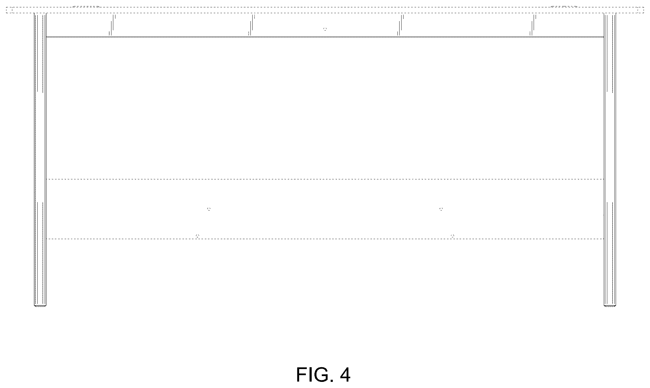 Patent USD1123455 Figure 4 – Desk