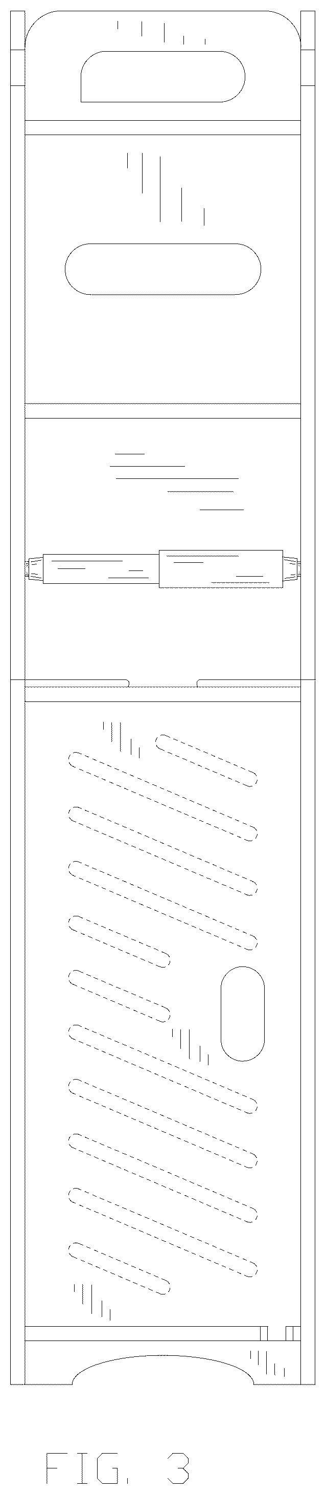 Patent USD1123456 Figure 3 – Storage shelf
