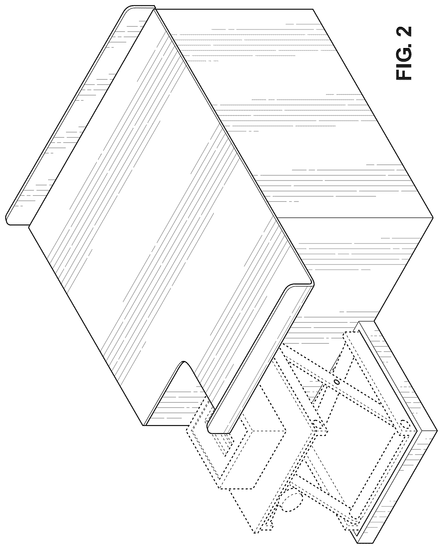Patent USD1123458 Figure 2 – Jewelry viewing stand