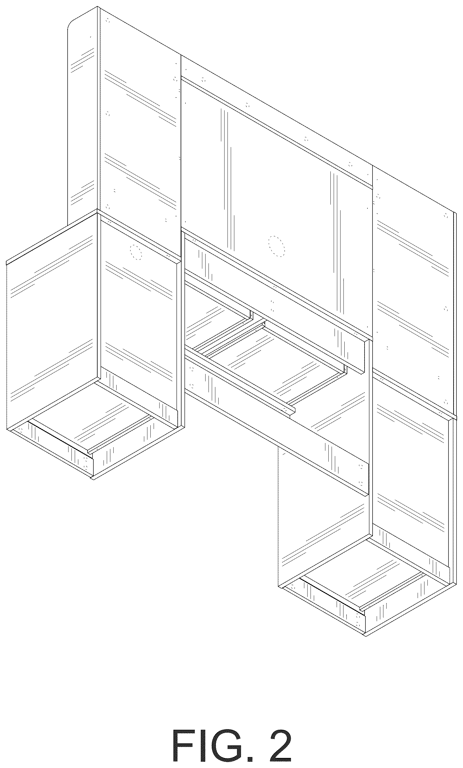Patent USD1123460 Figure 2 – Dresser