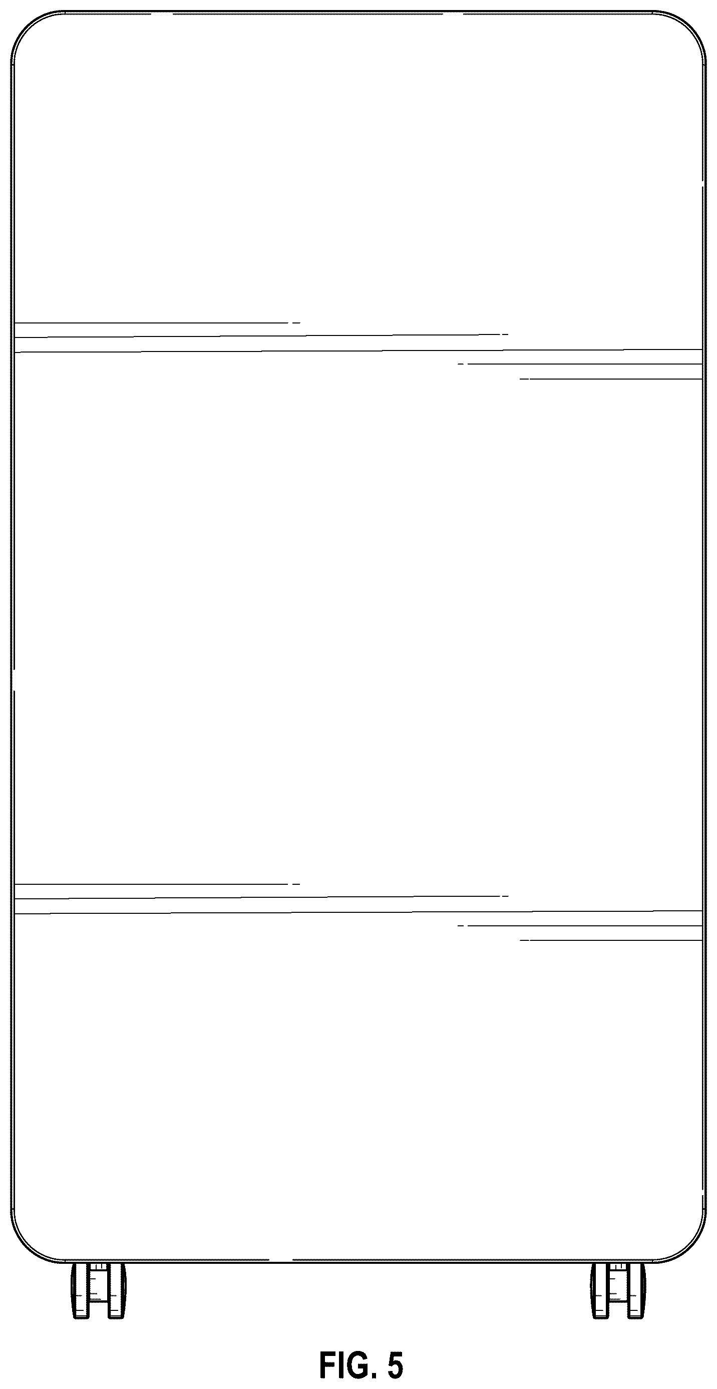 Patent USD1123462 Figure 5 – Closet with pegboard surface
