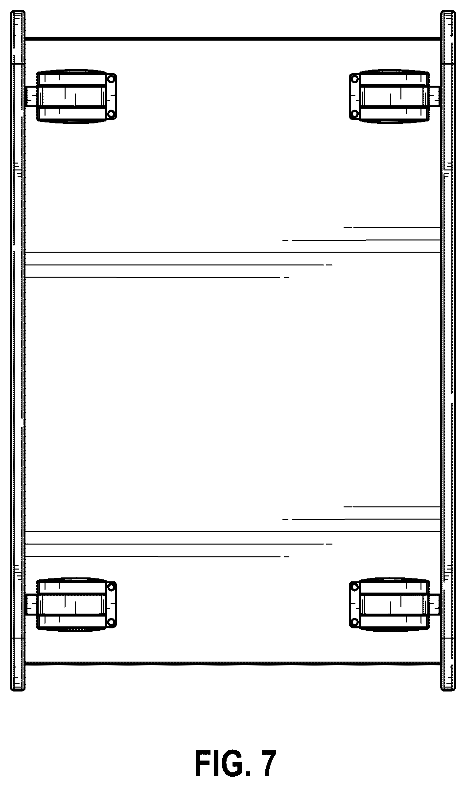 Patent USD1123462 Figure 7 – Closet with pegboard surface