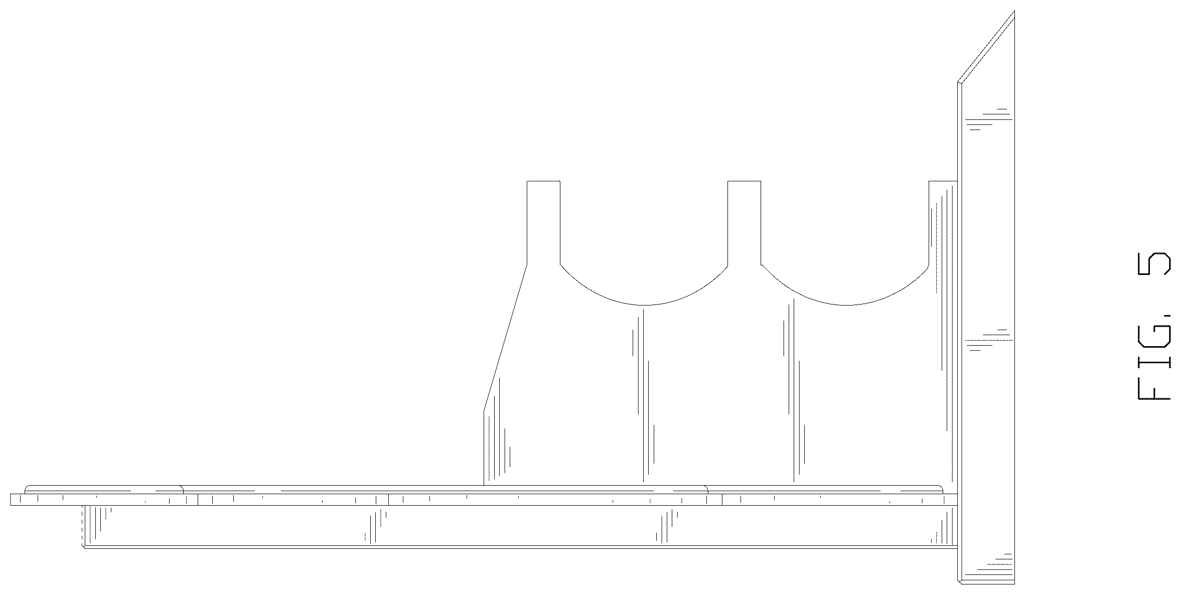 Patent USD1123463 Figure 5 – Display stand