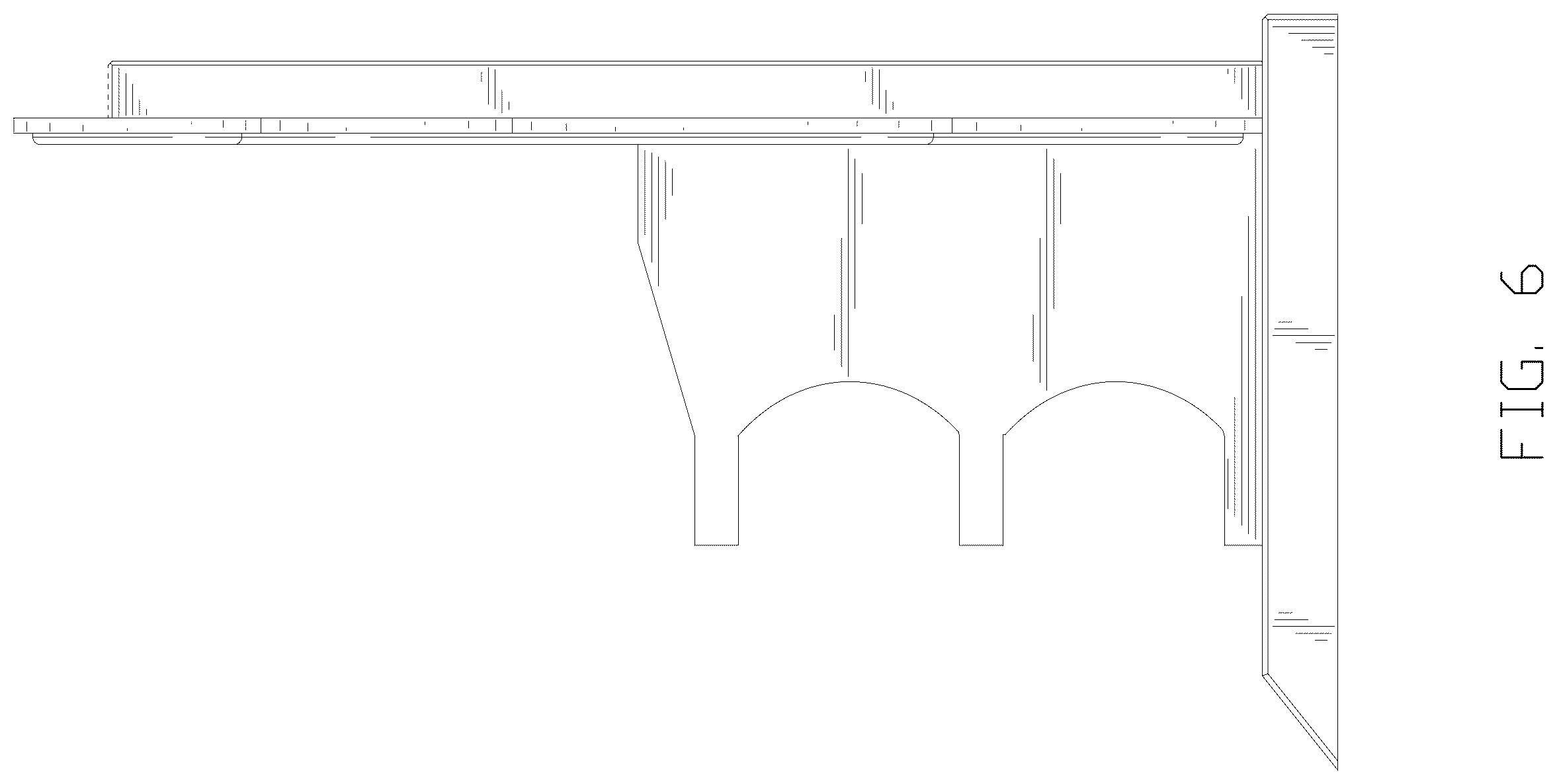 Patent USD1123463 Figure 6 – Display stand