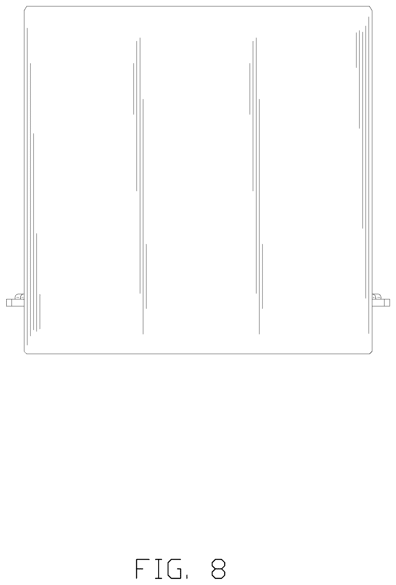 Patent USD1123463 Figure 8 – Display stand