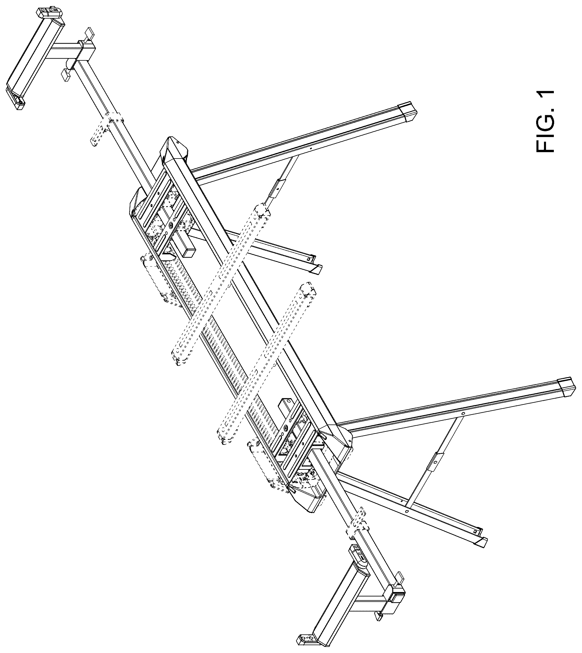 Patent USD1123468 — Work support stand — Figure 1