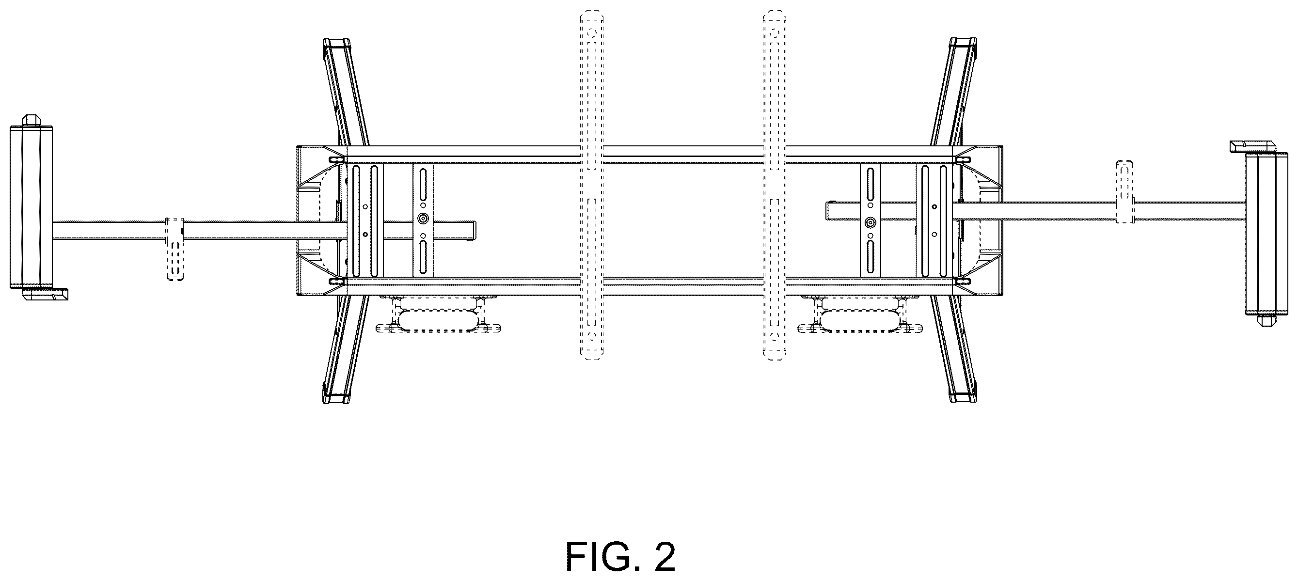 Patent USD1123468 Figure 2 – Work support stand
