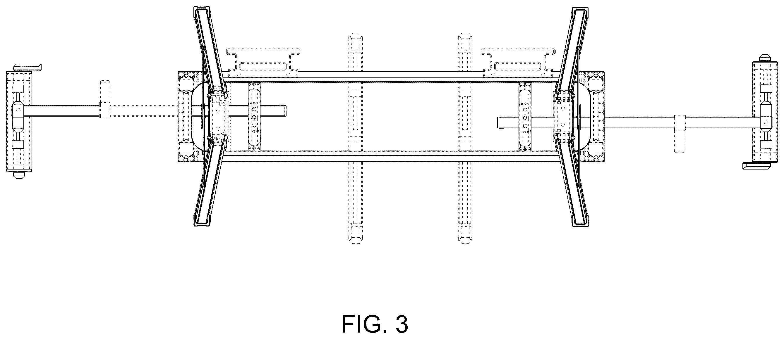 Patent USD1123468 Figure 3 – Work support stand