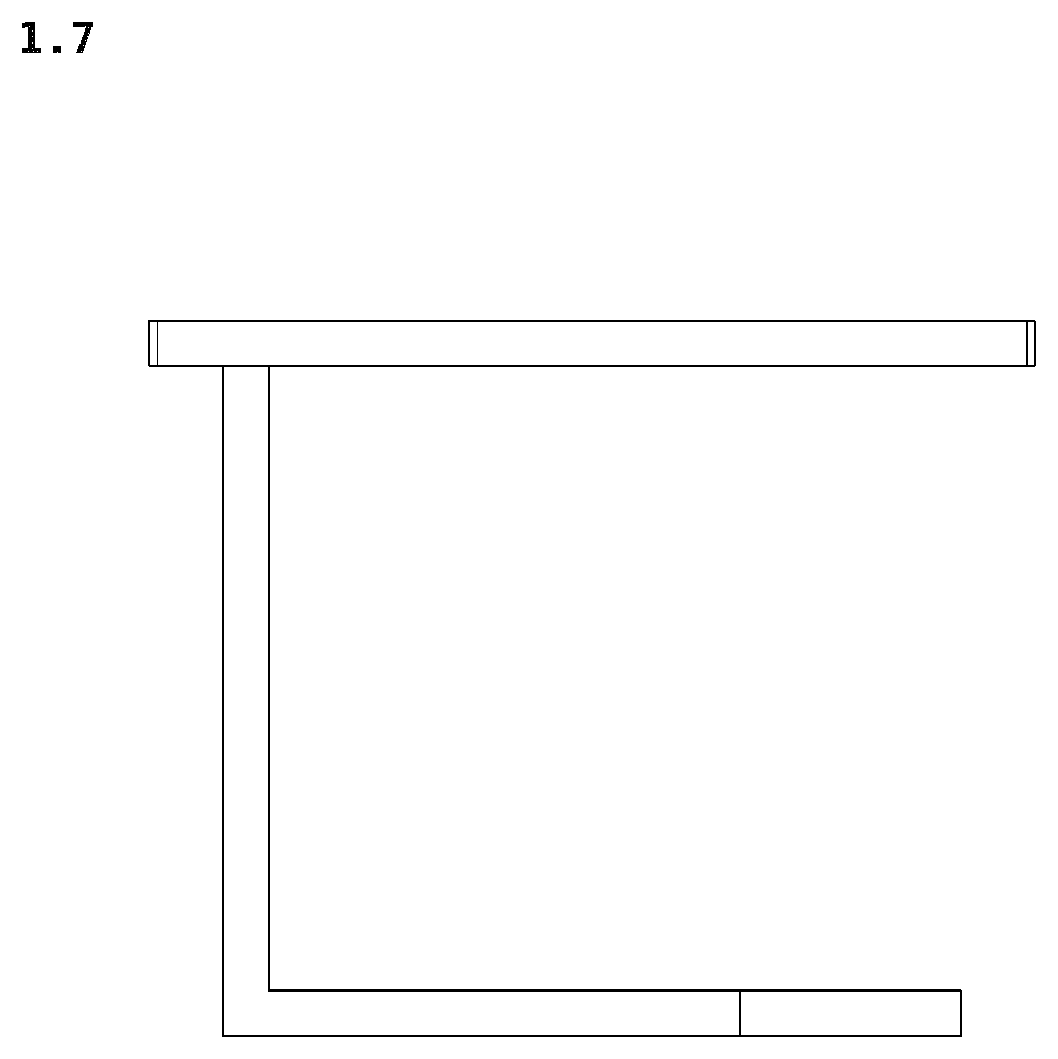 Patent USD1123470 Figure 7 – Single leg side table