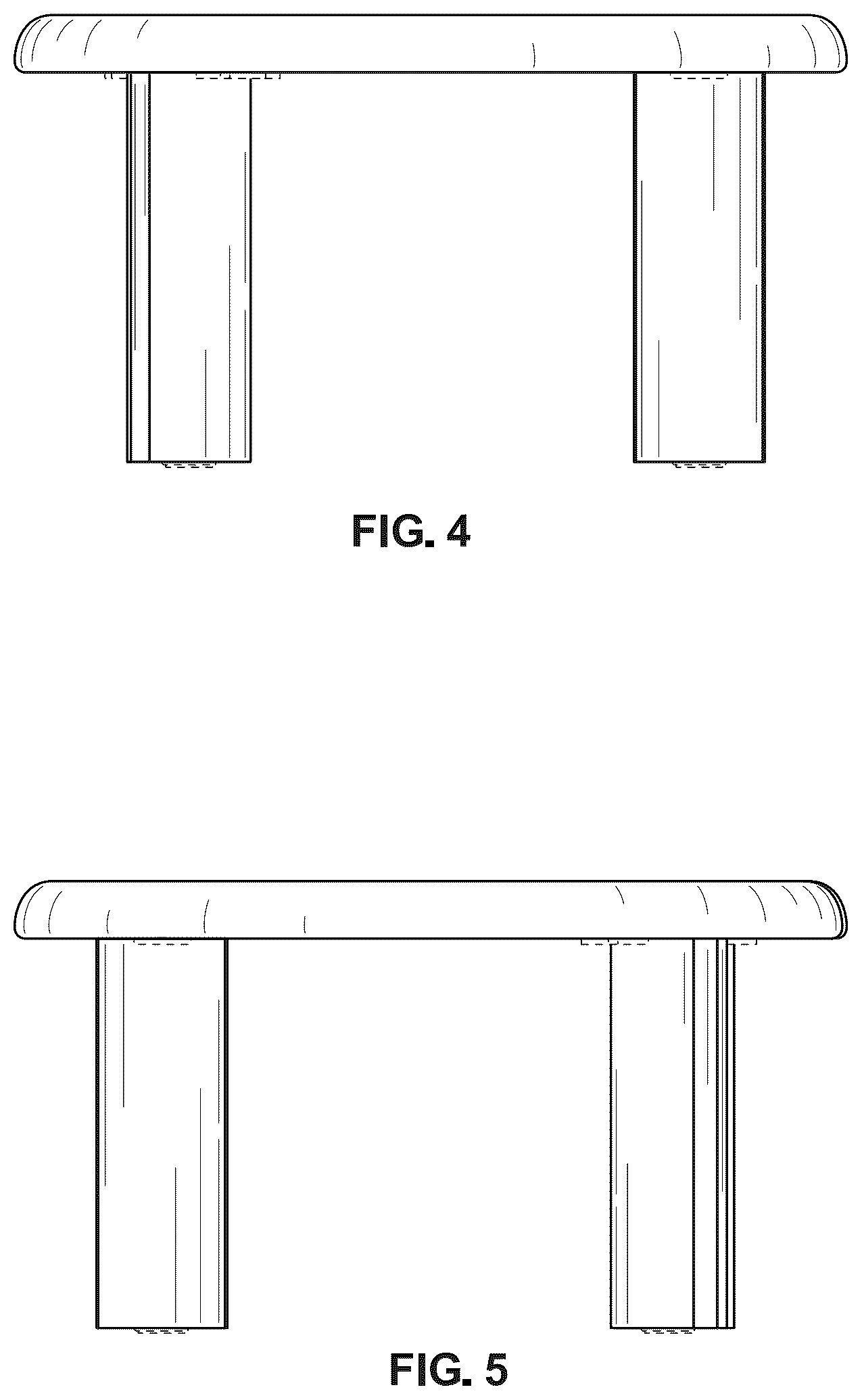Patent USD1123472 Figure 3 – Table