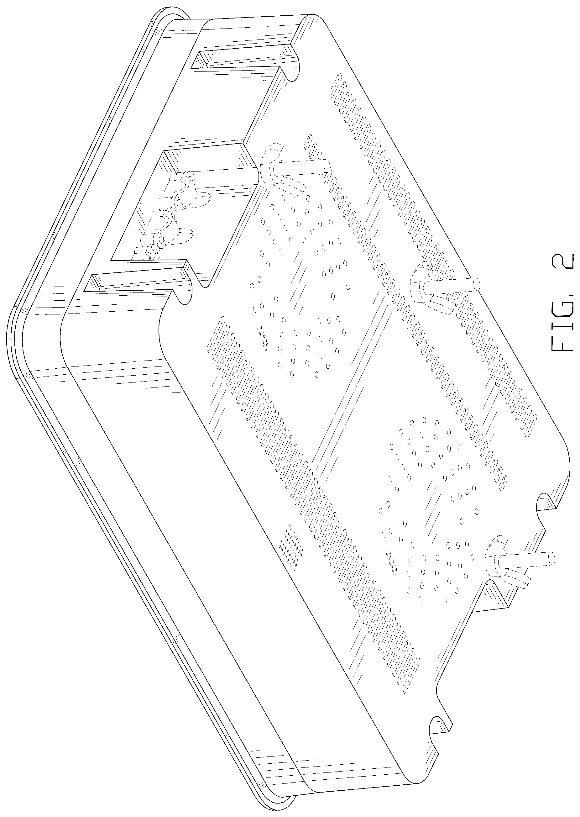Patent USD1123474 Figure 2 – Table board of intelligent furniture