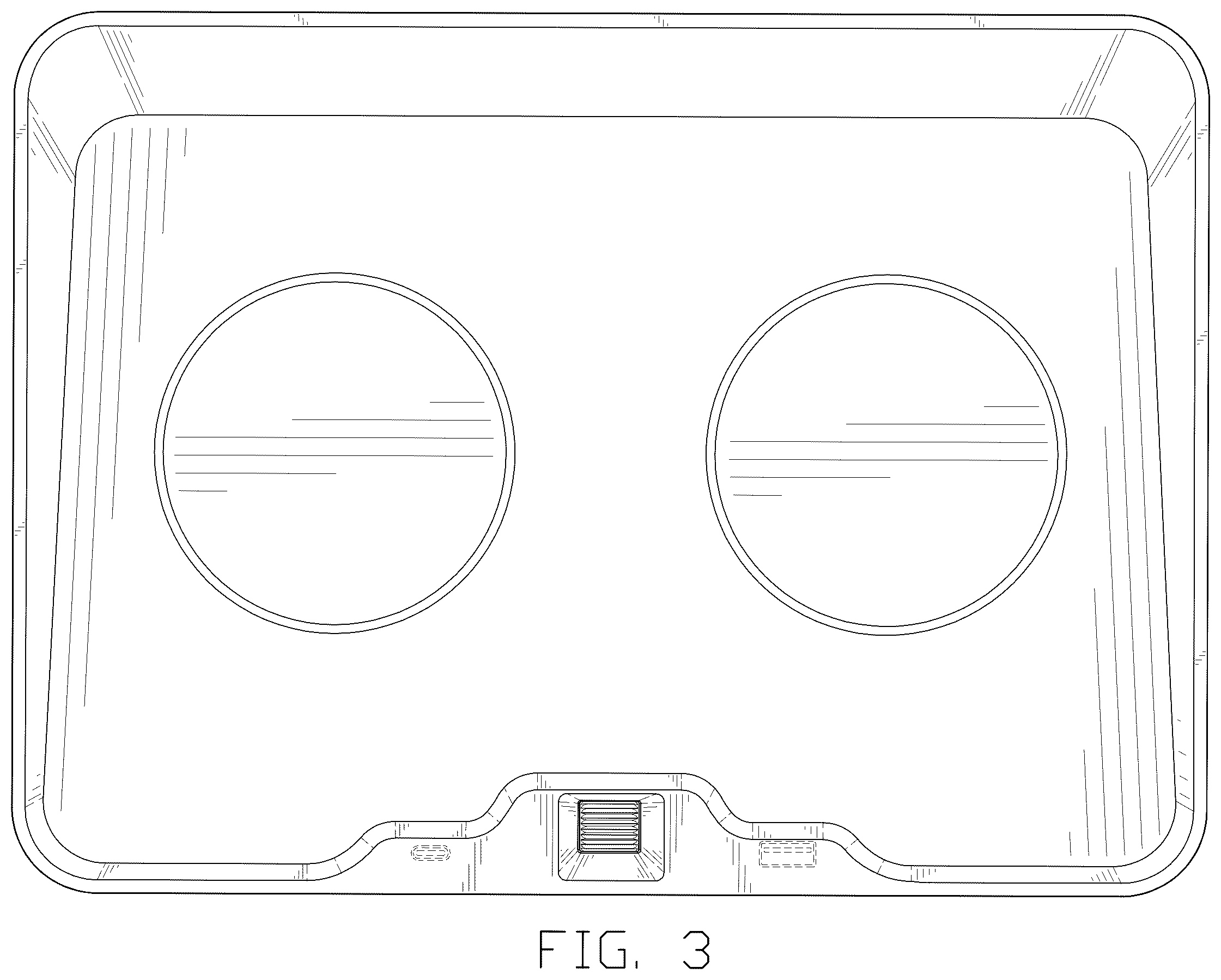 Patent USD1123474 Figure 3 – Table board of intelligent furniture