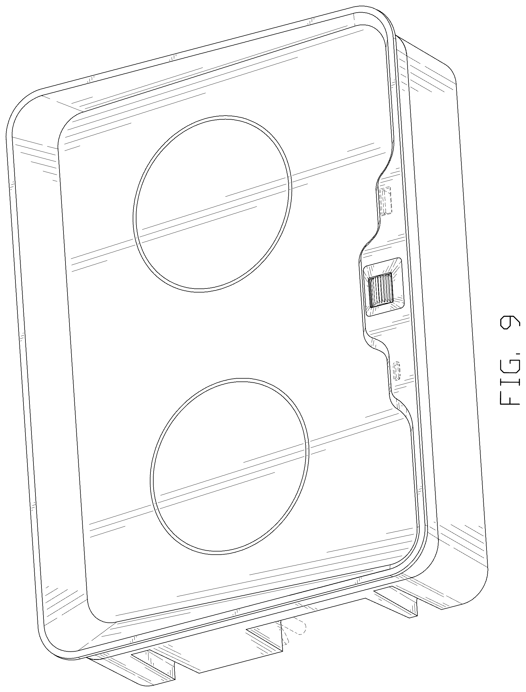 Patent USD1123474 Figure 9 – Table board of intelligent furniture