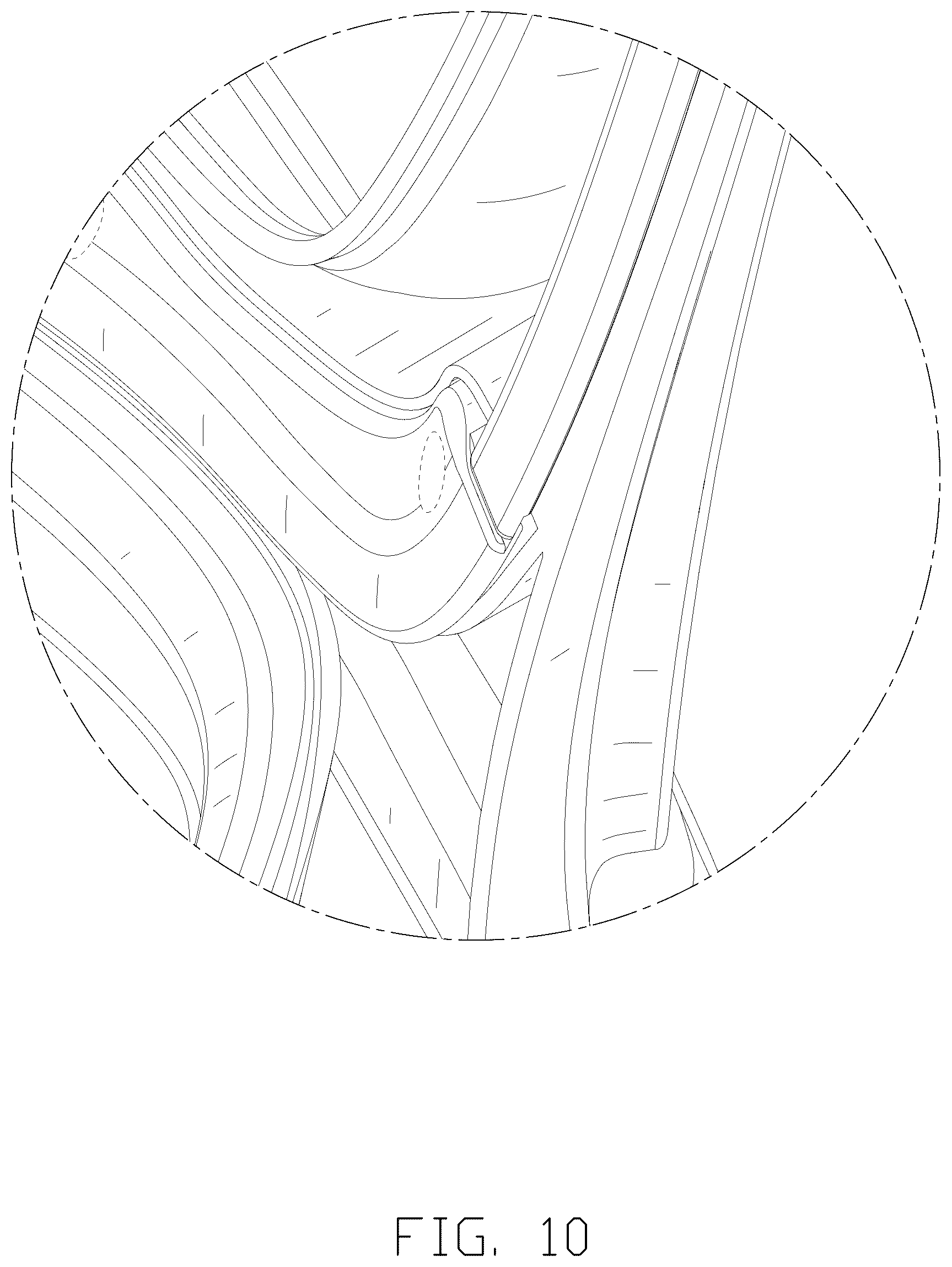 Patent USD1123480 Figure 10 – Seat frame