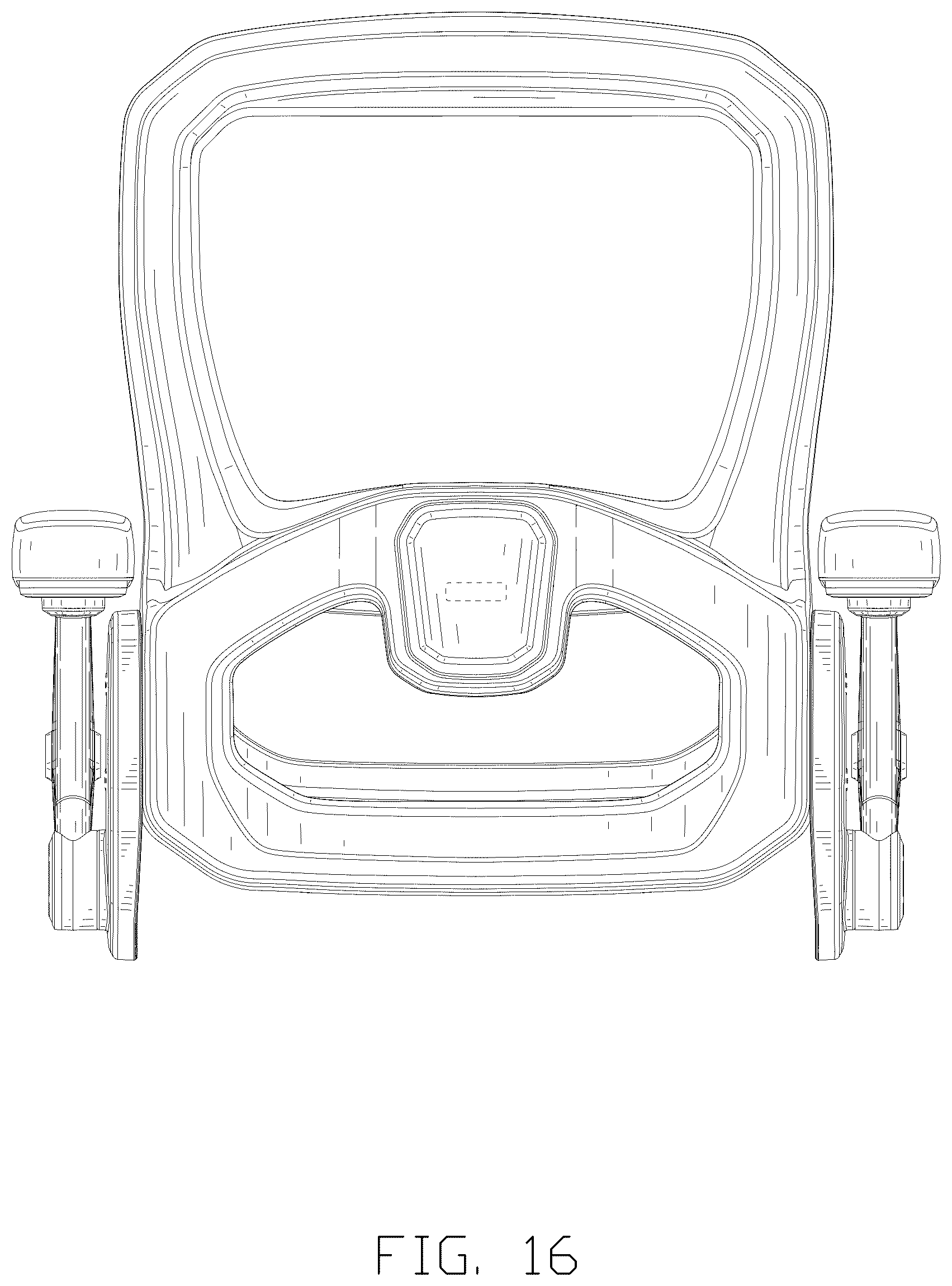 Patent USD1123480 Figure 16 – Seat frame