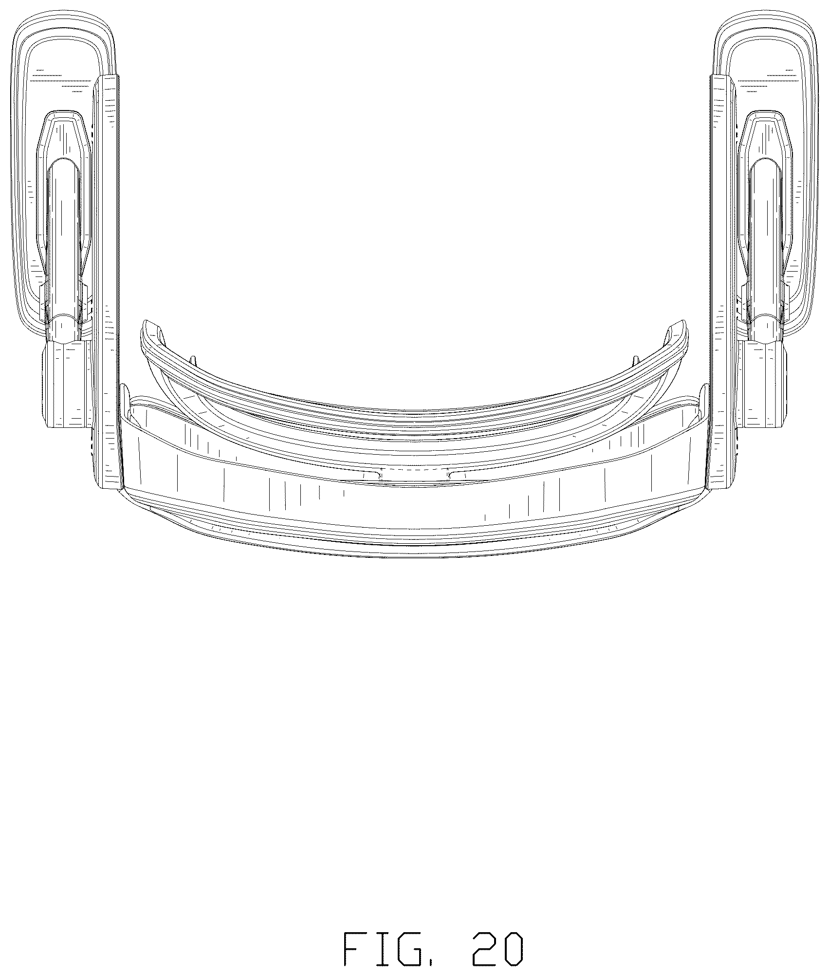 Patent USD1123480 Figure 20 – Seat frame