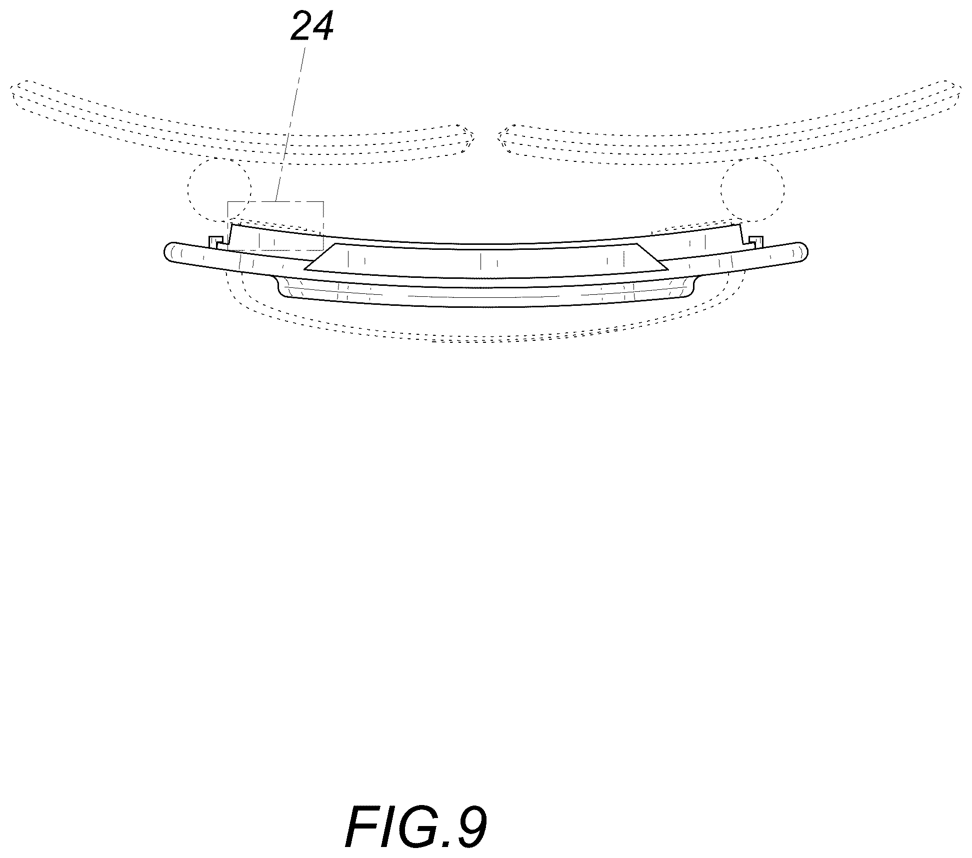 Patent USD1123481 Figure 9 – Support cushion