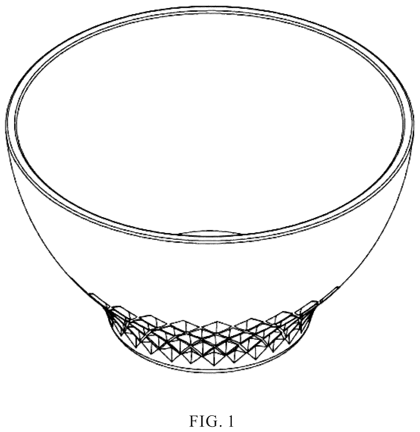 Patent USD1123483 Figure 1 – Bowl
