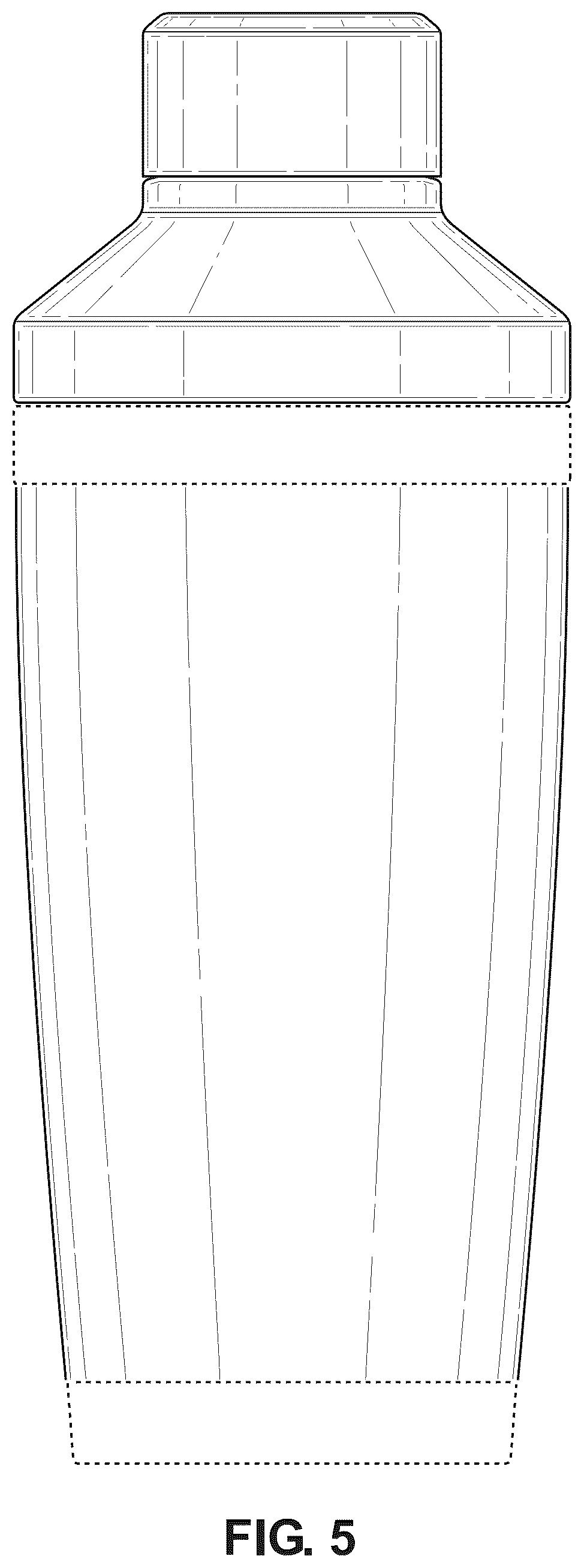 Patent USD1123484 Figure 5 – Drinkware