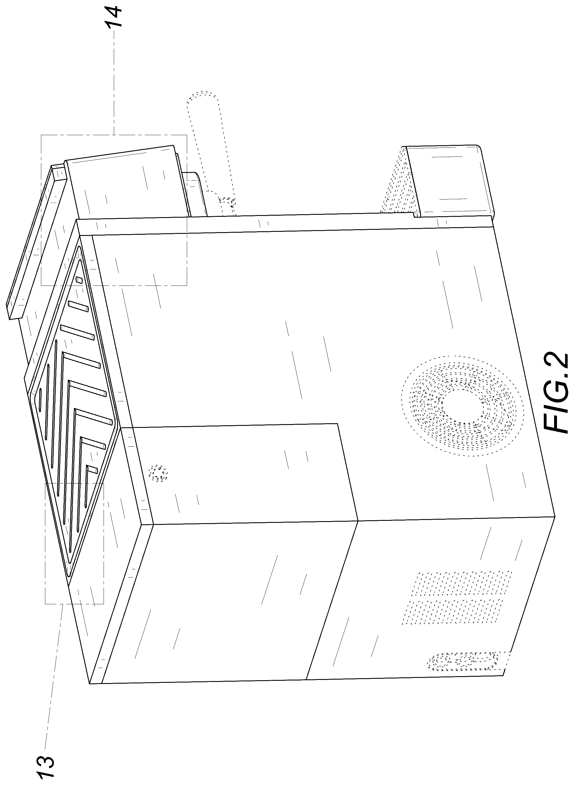 Patent USD1123487 Figure 2 – Water purifier with built-in coffee machine