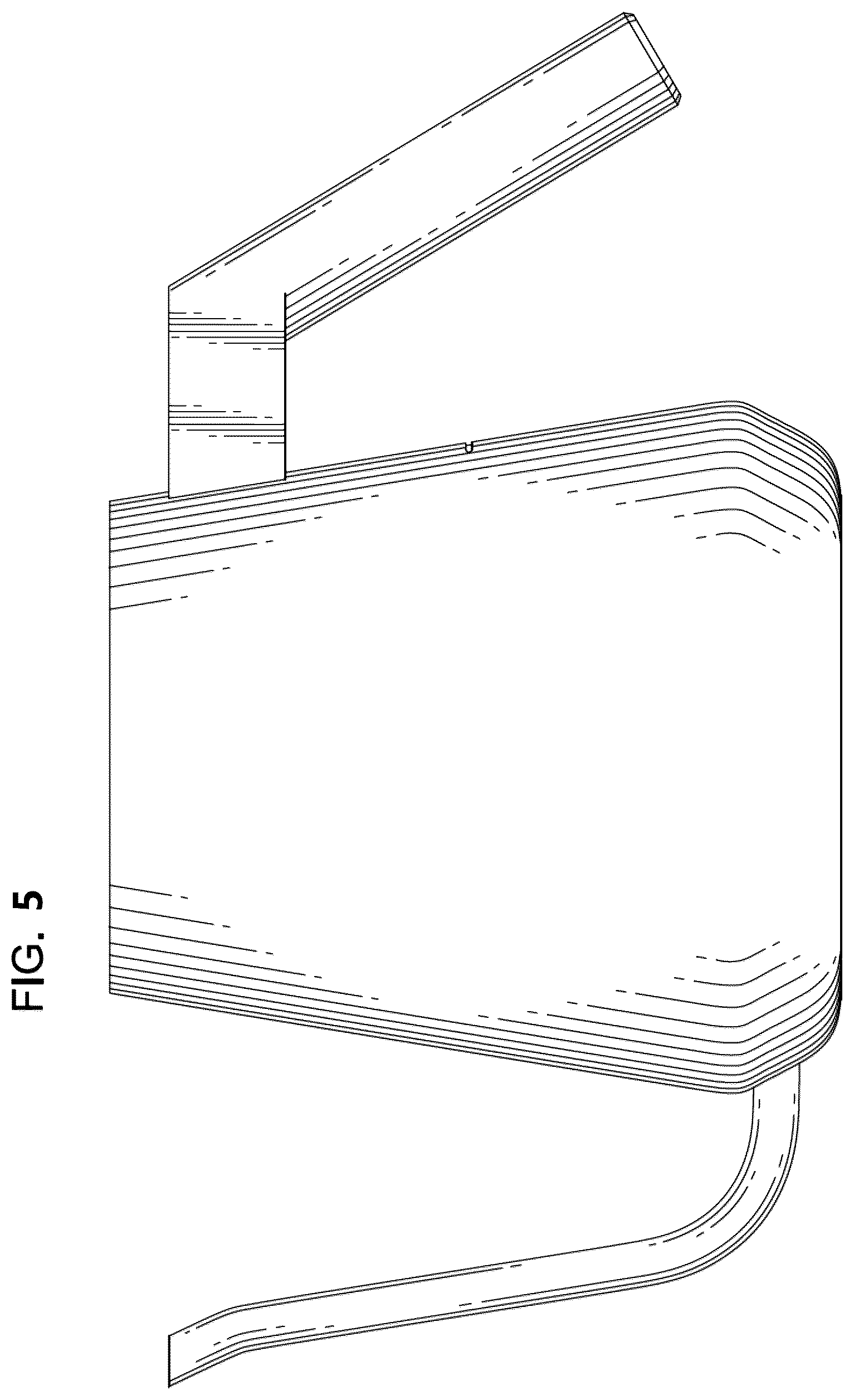 Patent USD1123488 Figure 4 – Pour-over kettle body