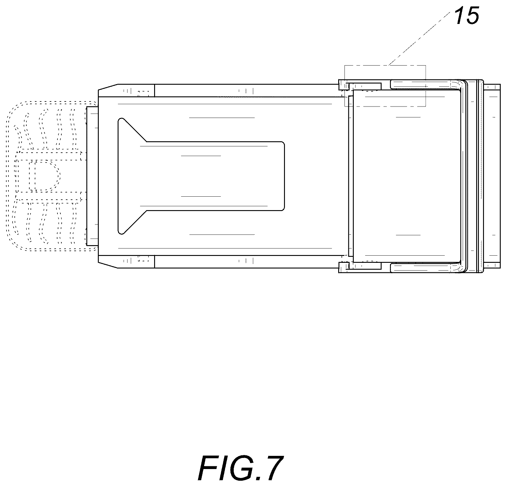 Patent USD1123489 Figure 7 – Slush machine