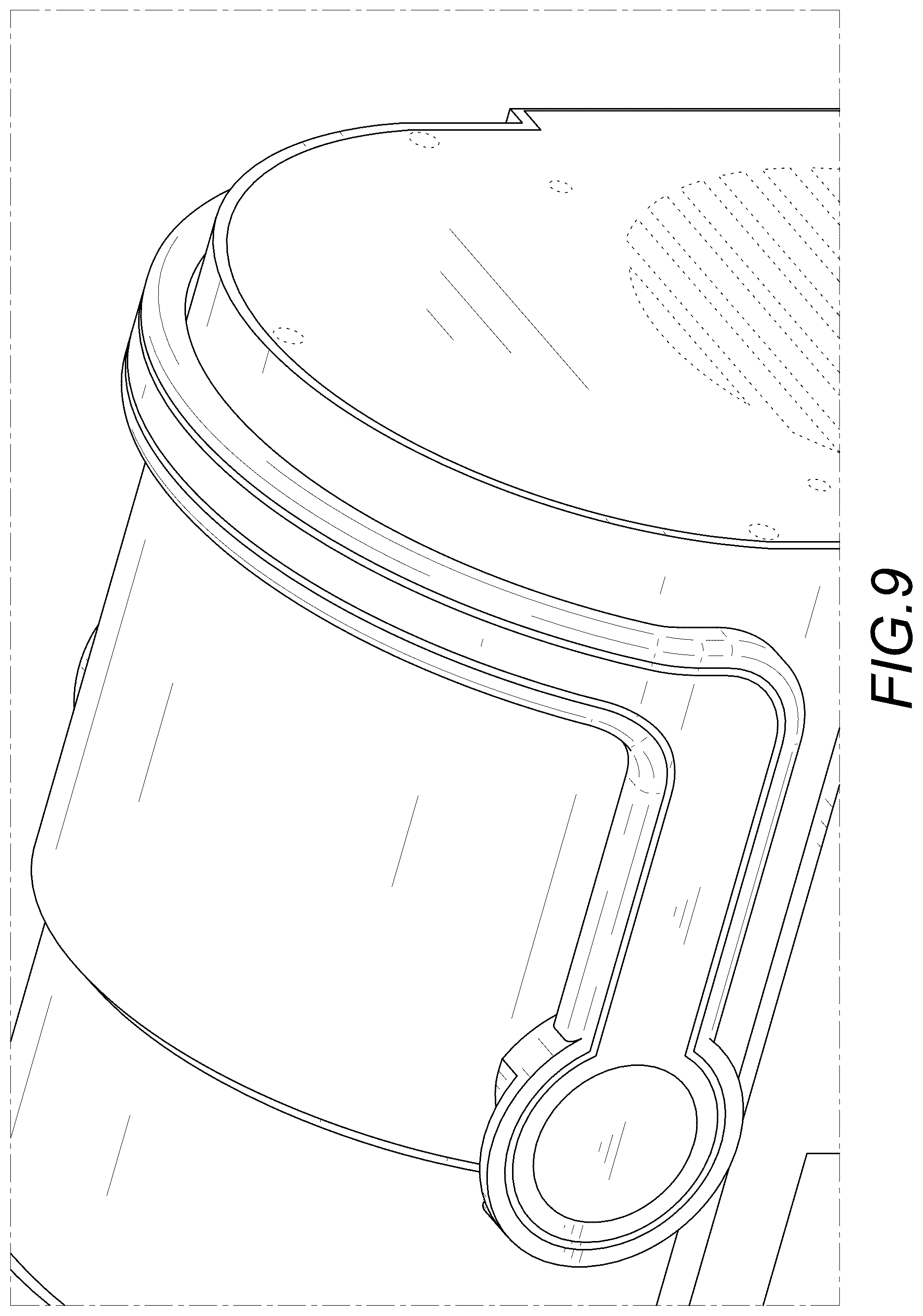 Patent USD1123489 Figure 9 – Slush machine