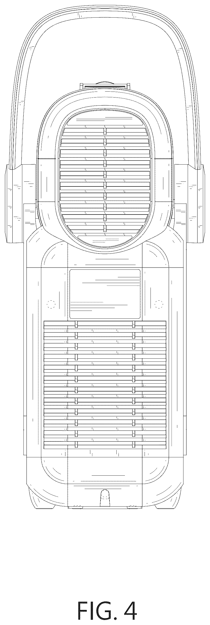 Patent USD1123490 Figure 4 – Slushie machine