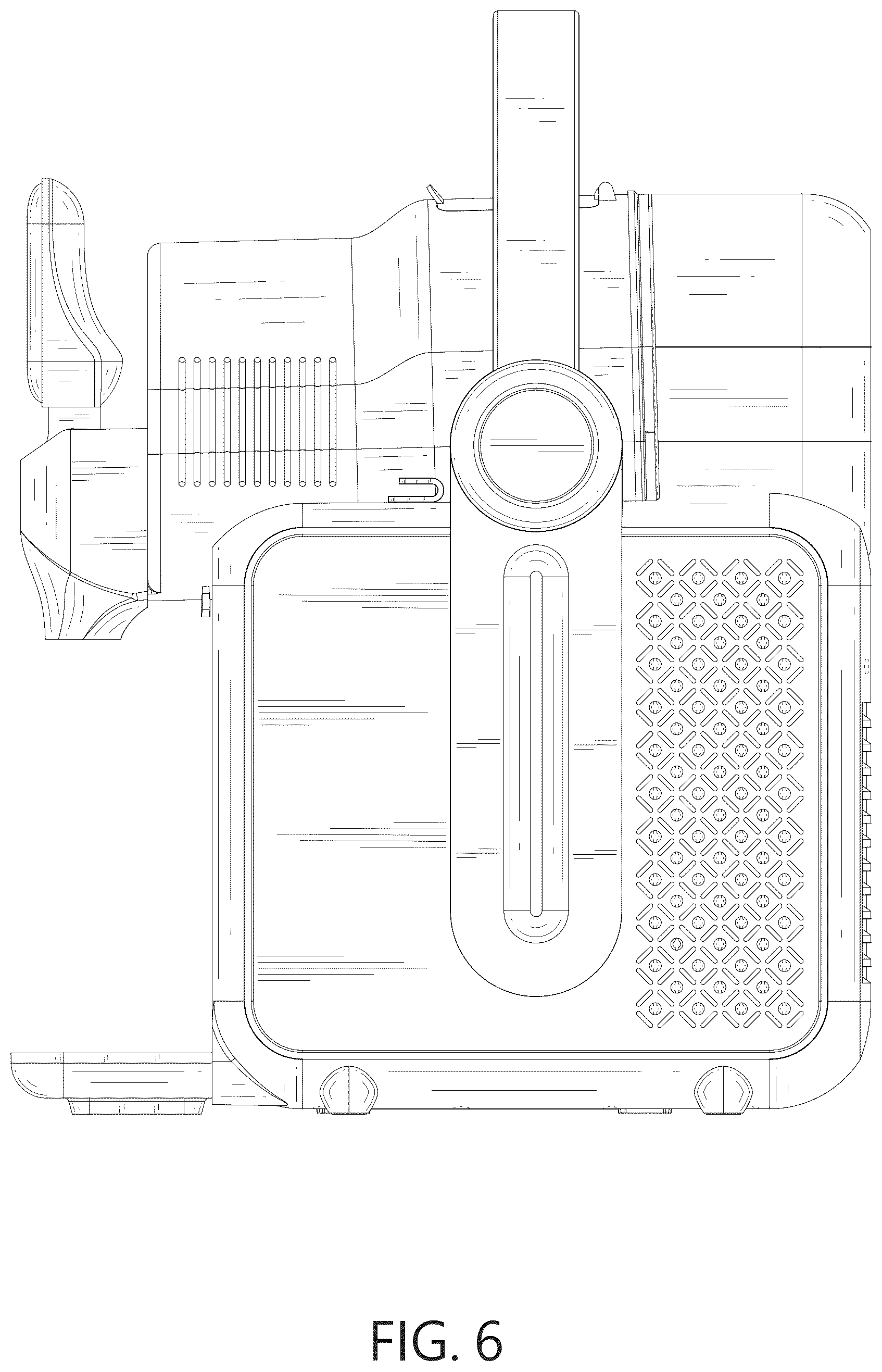 Patent USD1123490 Figure 6 – Slushie machine