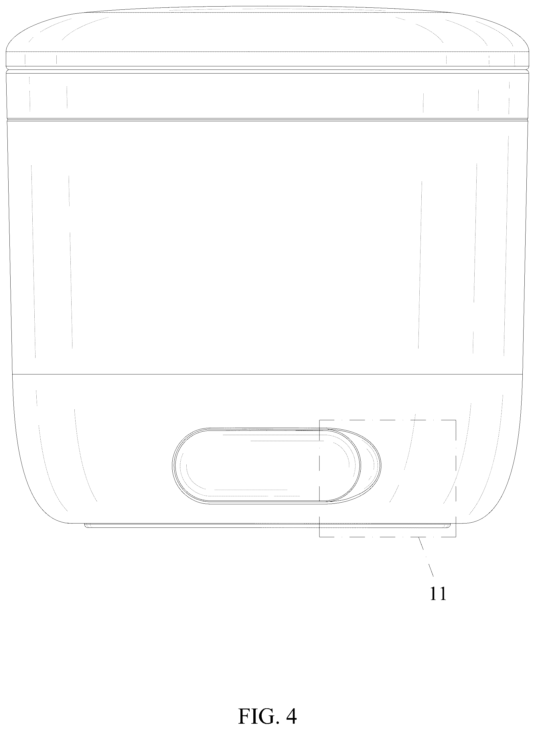 Patent USD1123492 Figure 4 – Milk warmer