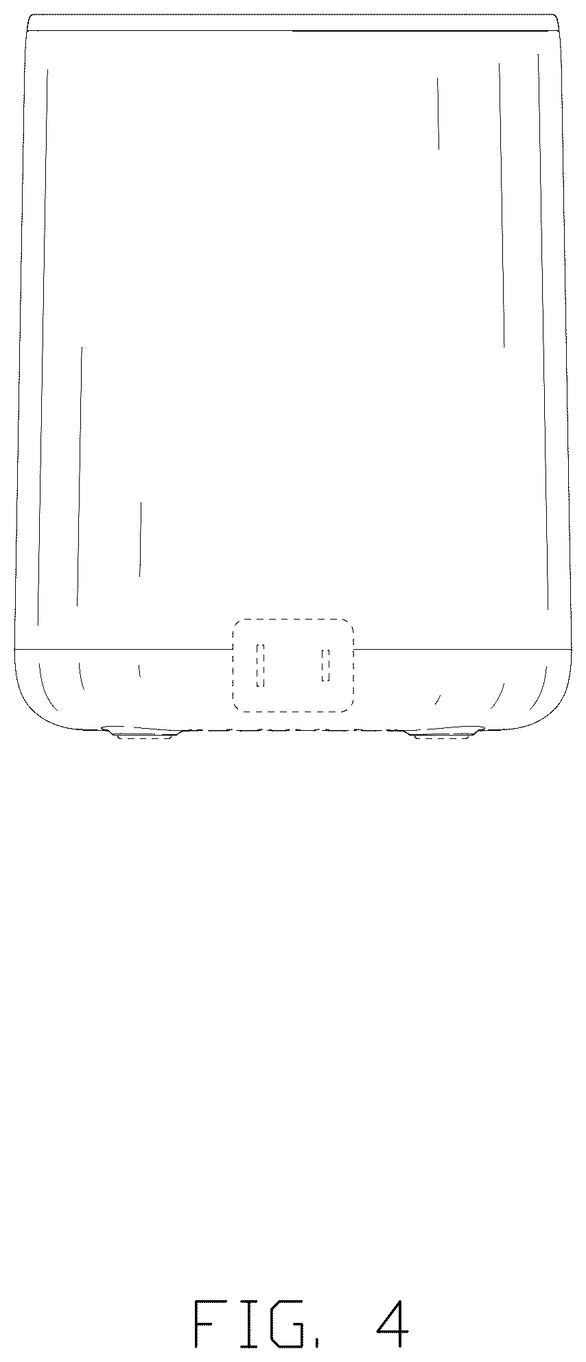 Patent USD1123493 Figure 4 – Bottle warmer