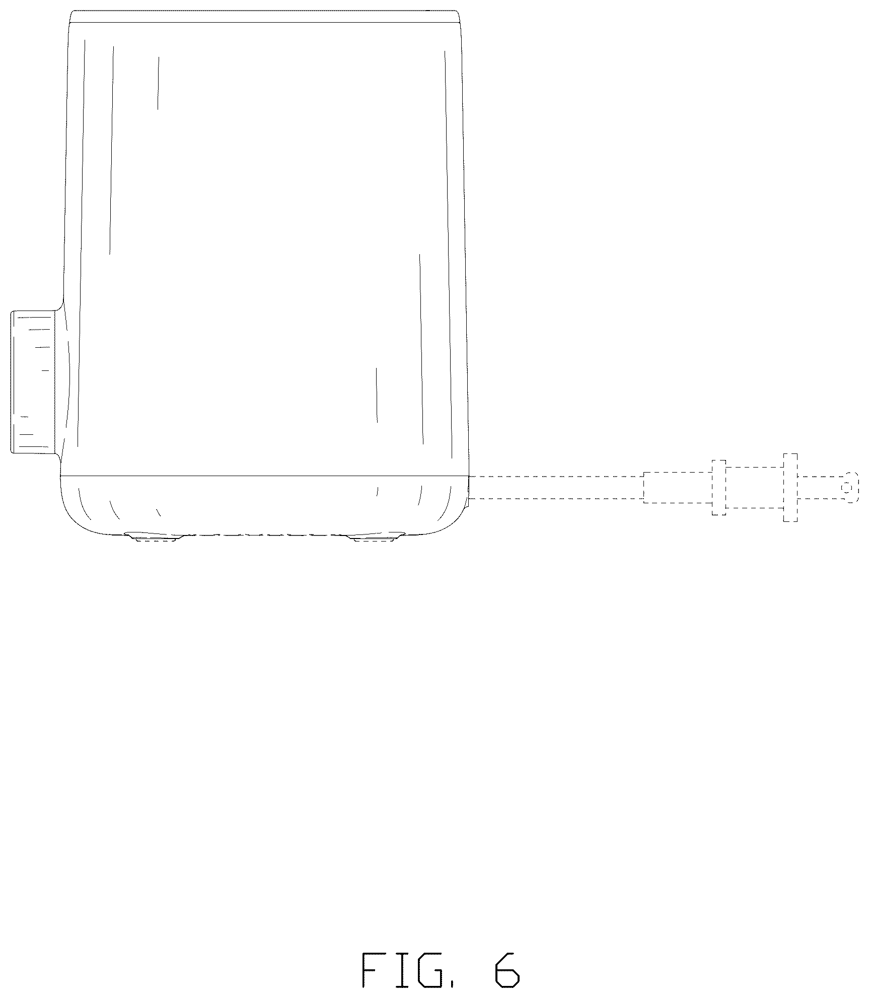 Patent USD1123493 Figure 6 – Bottle warmer