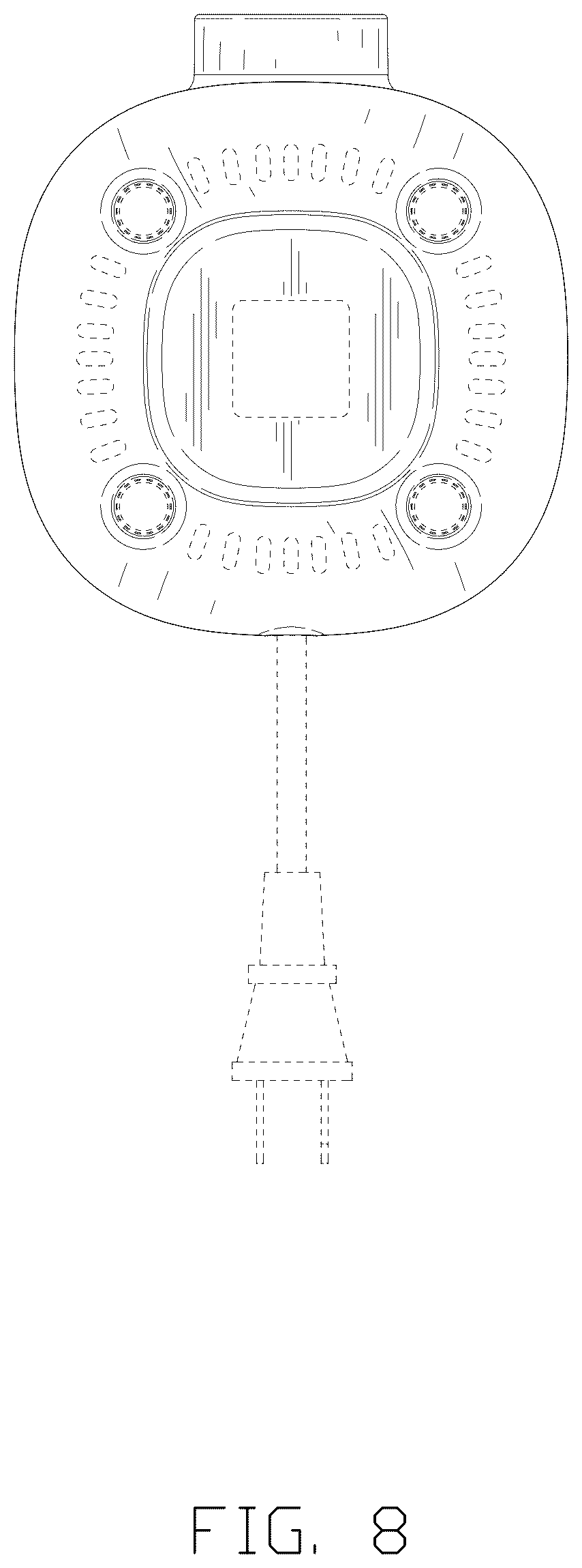 Patent USD1123493 Figure 8 – Bottle warmer