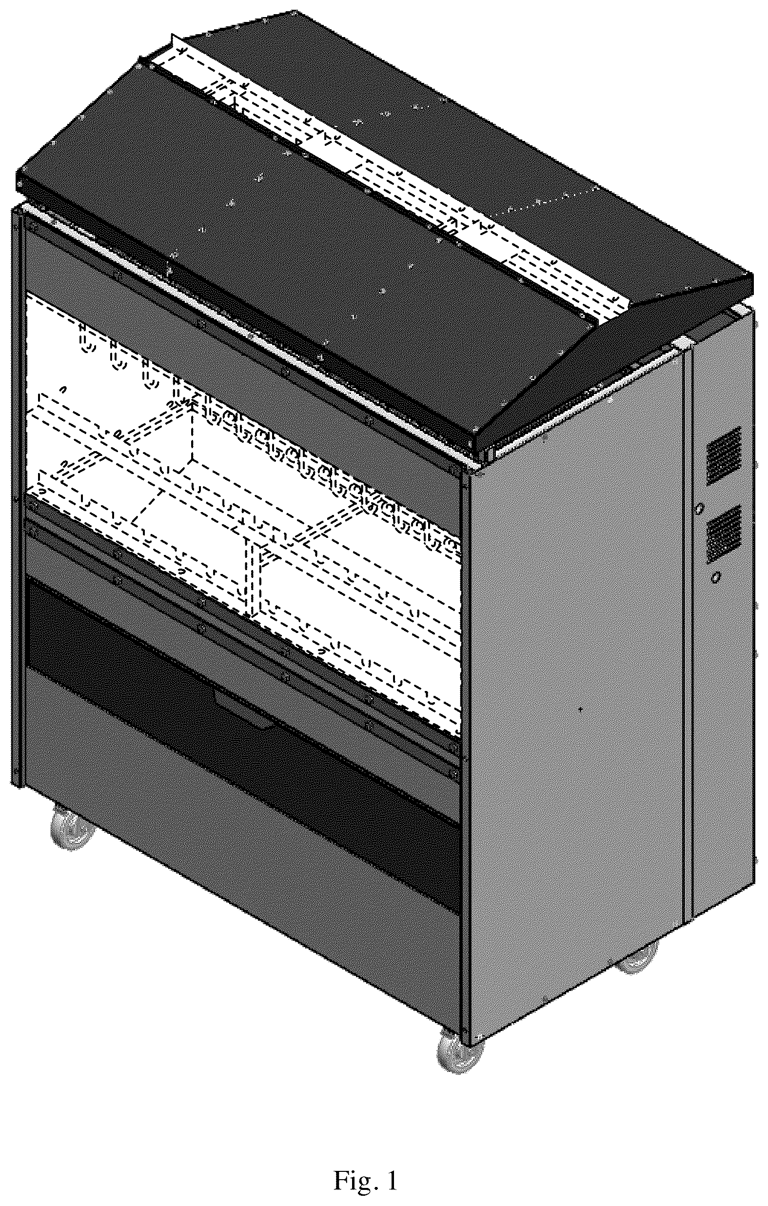 Patent USD1123494 — Barbeque grill — Figure 1