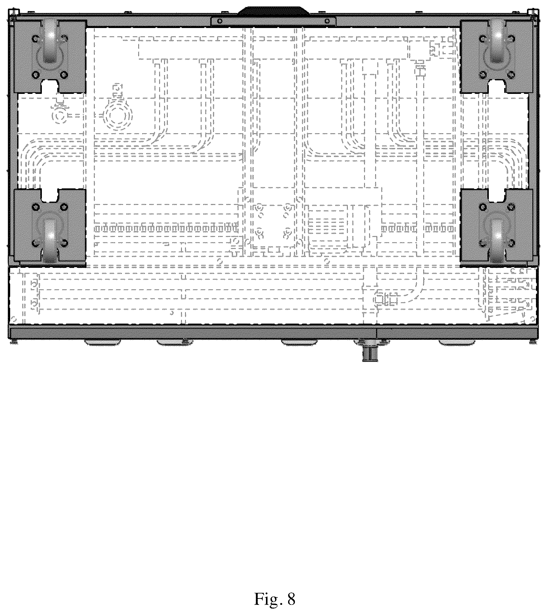 Patent USD1123494 Figure 8 – Barbeque grill