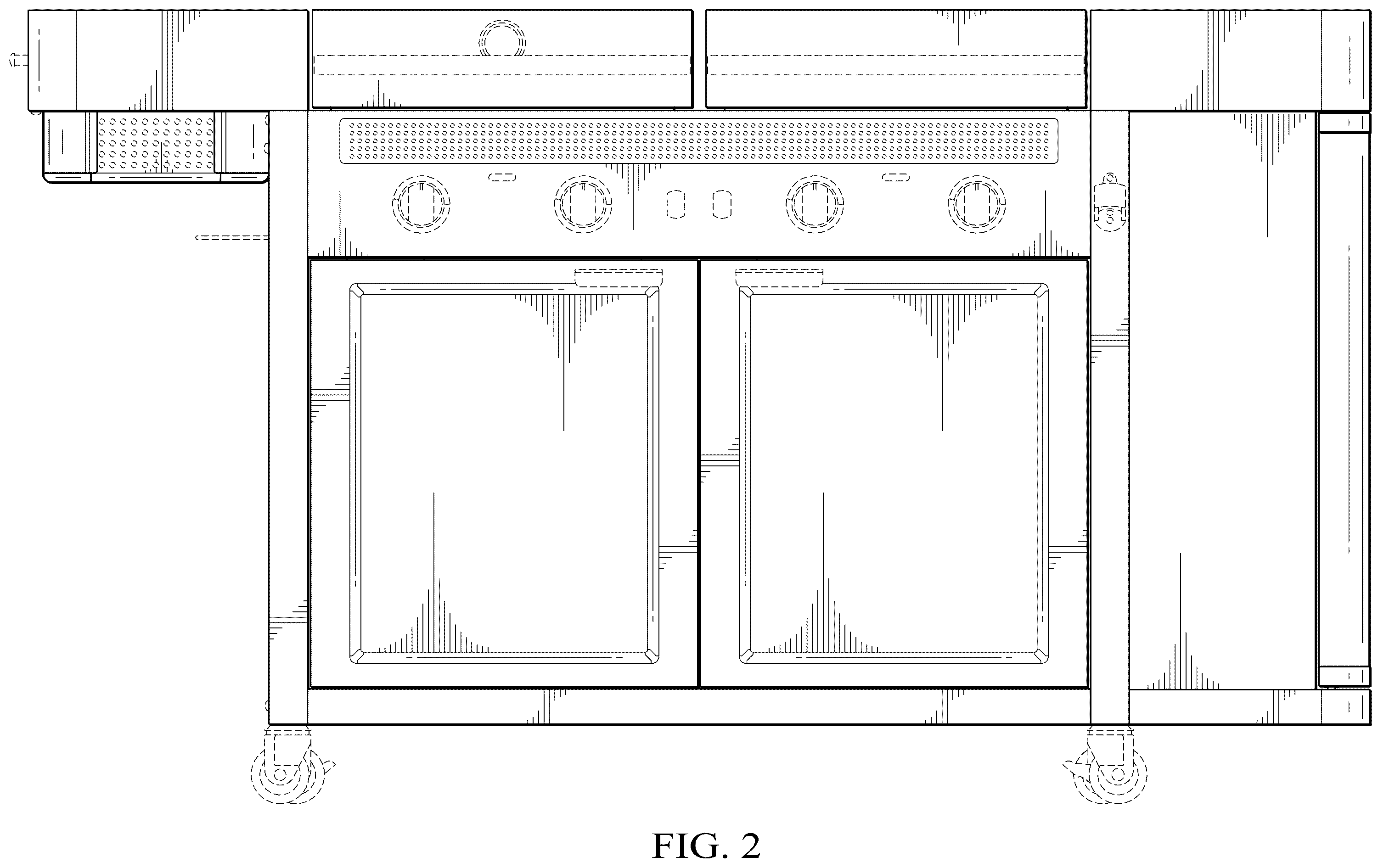 Patent USD1123495 Figure 2 – Mini kitchen