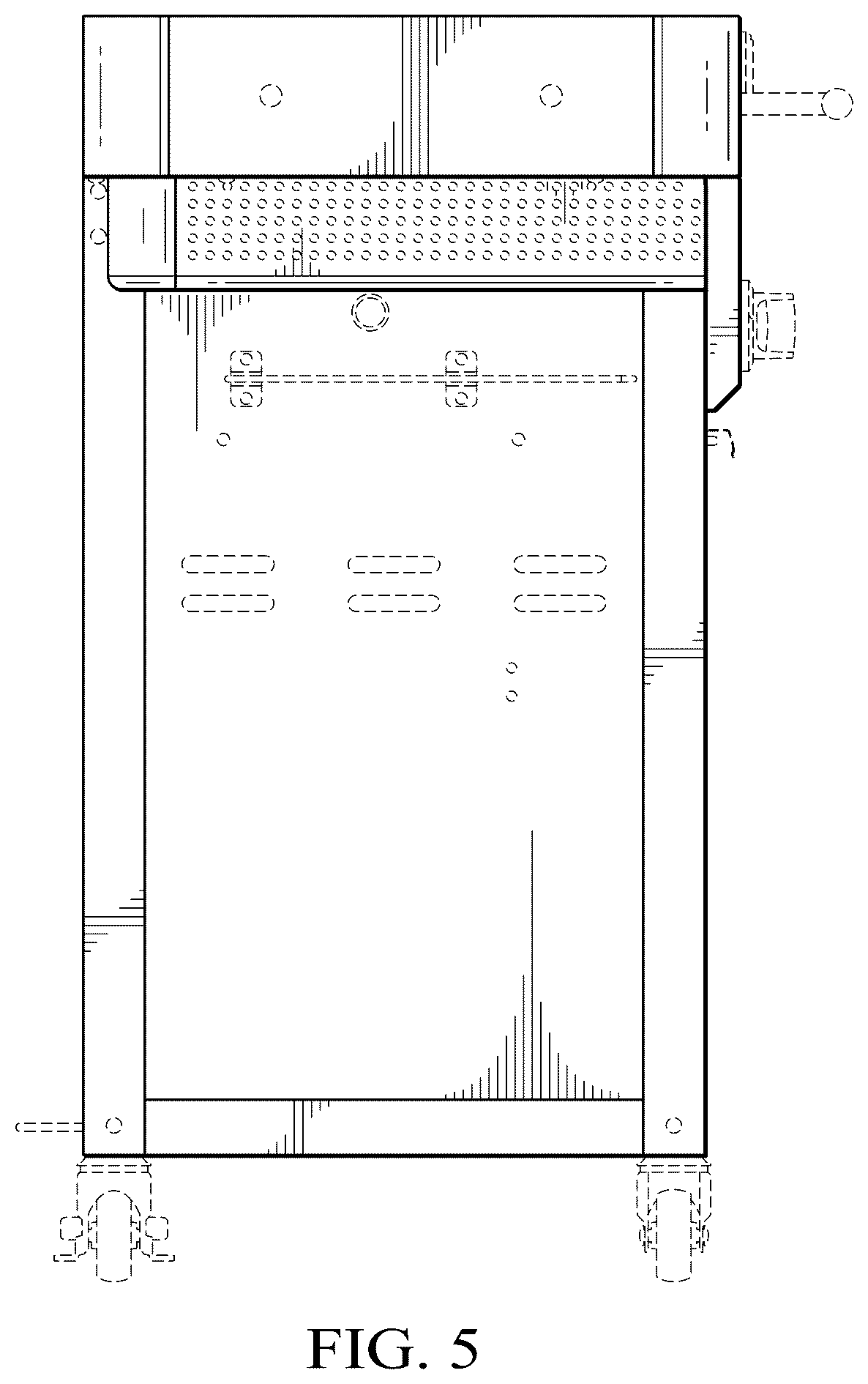 Patent USD1123495 Figure 5 – Mini kitchen