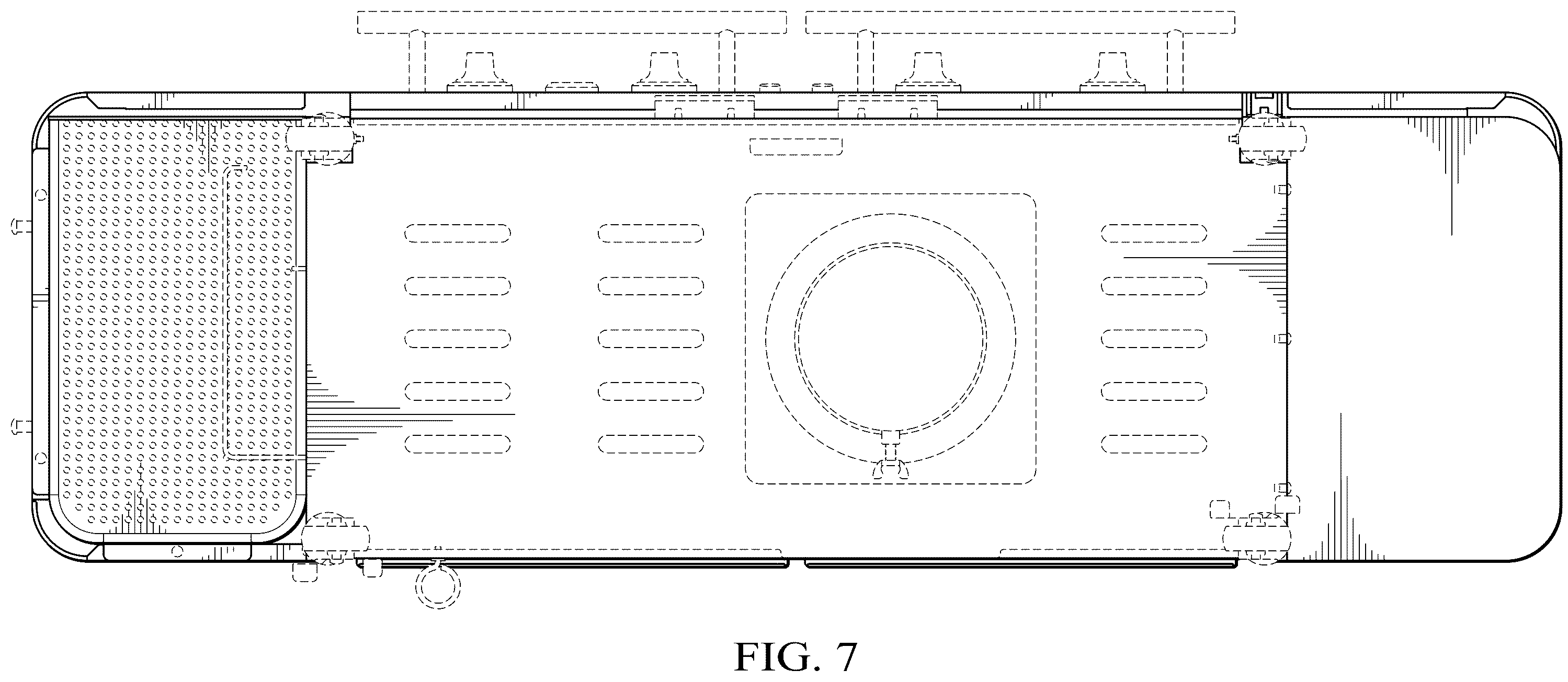 Patent USD1123495 Figure 7 – Mini kitchen