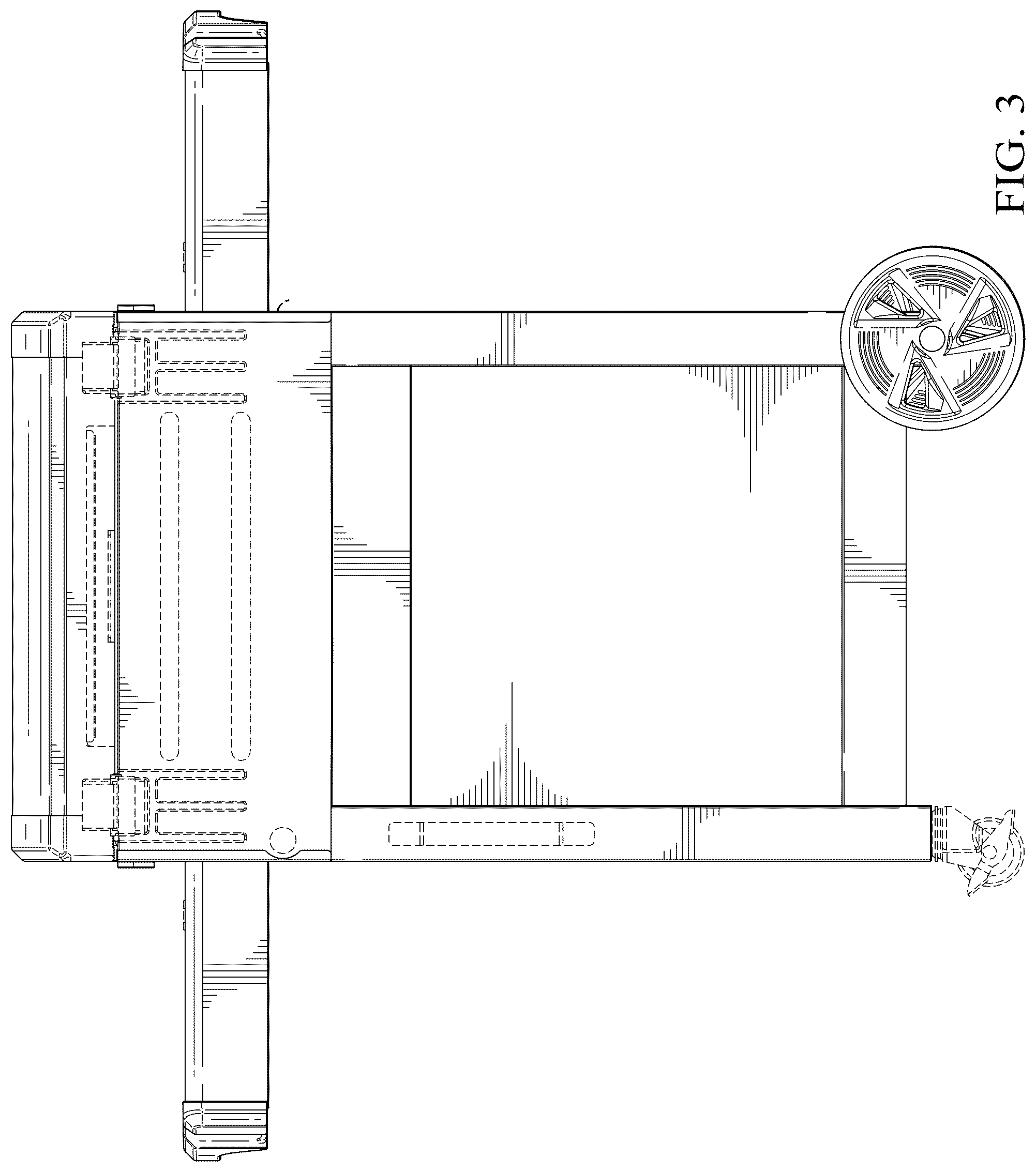 Patent USD1123496 Figure 3 – Griddle