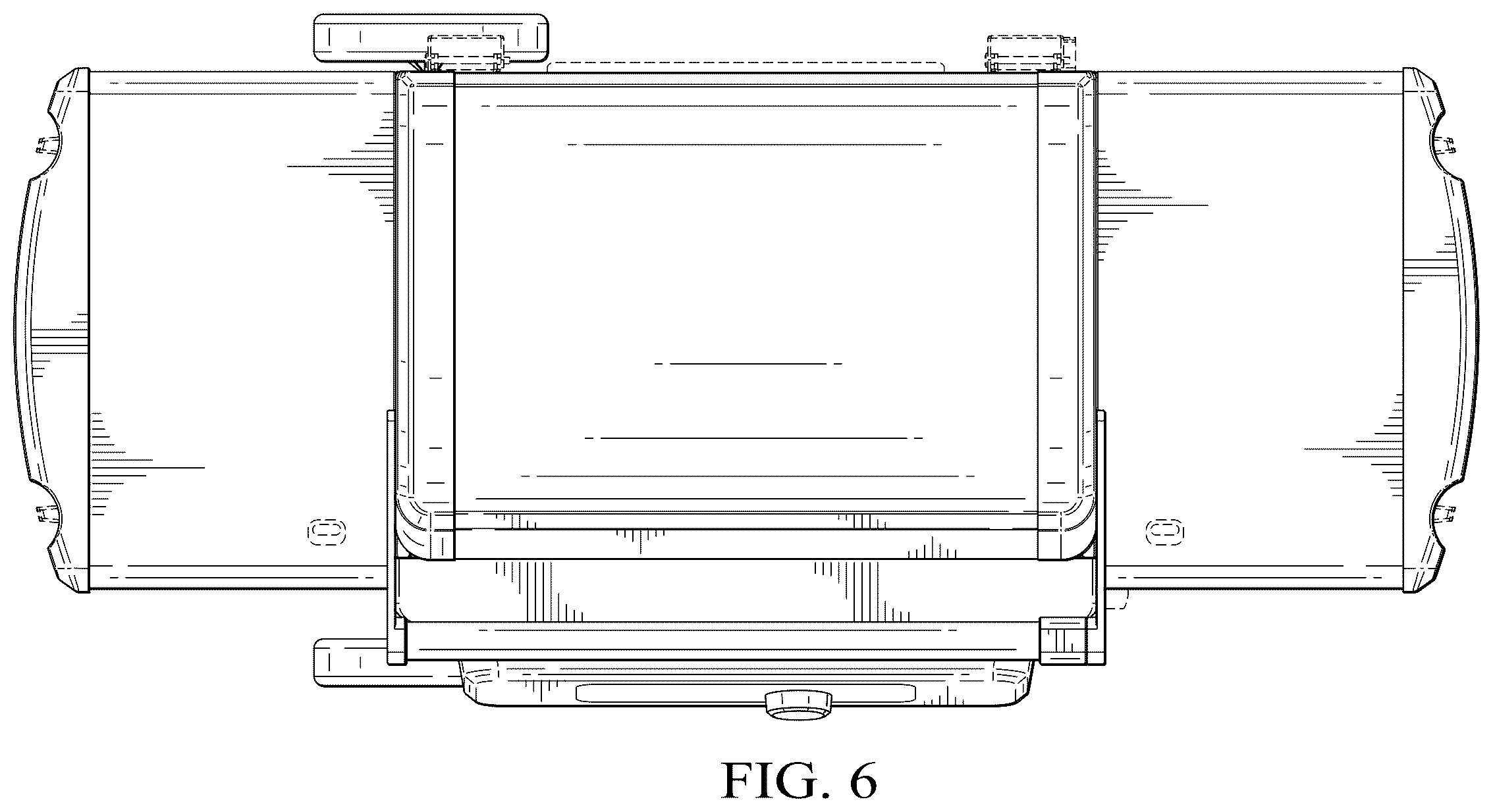Patent USD1123496 Figure 6 – Griddle