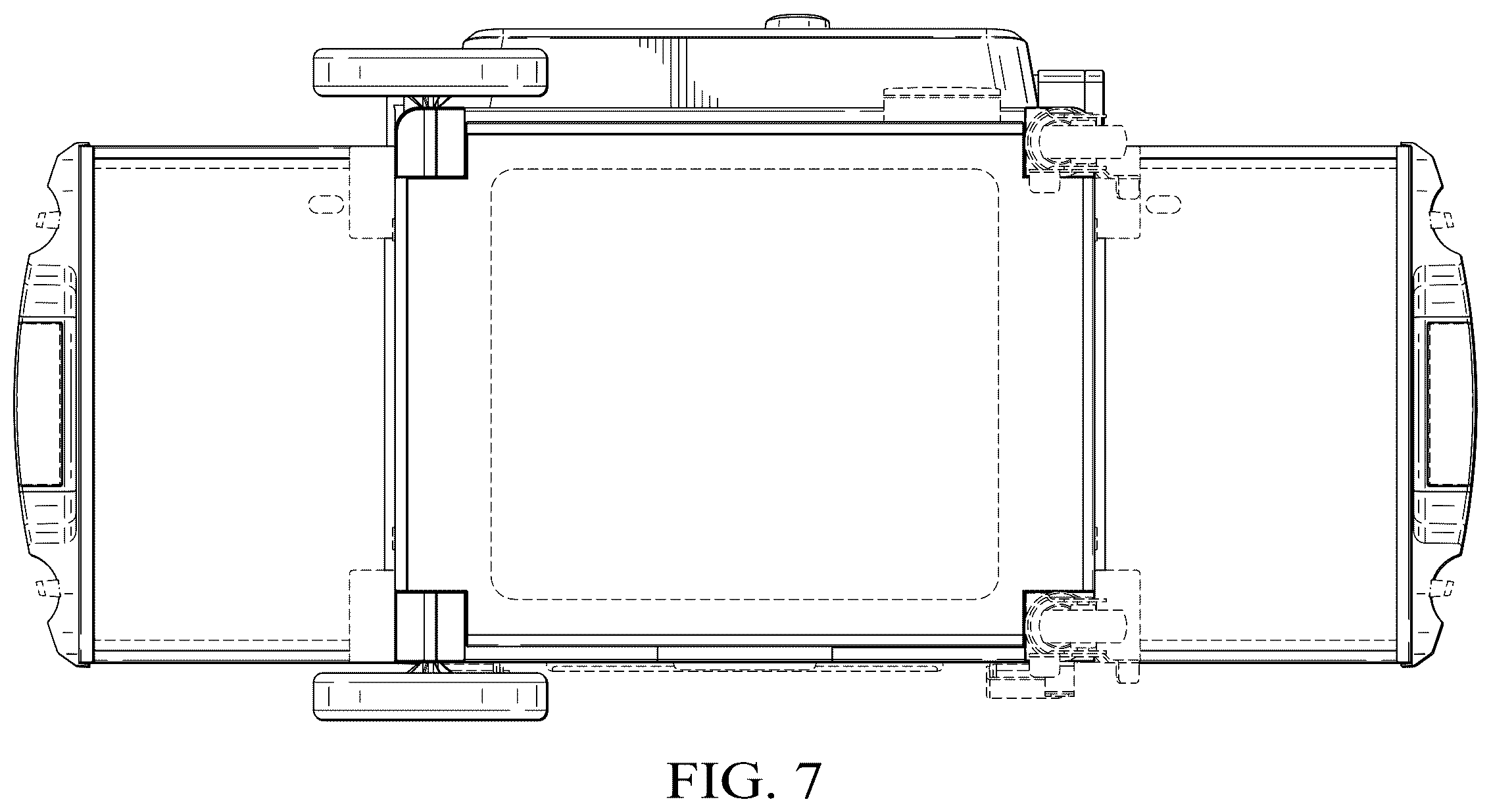 Patent USD1123496 Figure 7 – Griddle