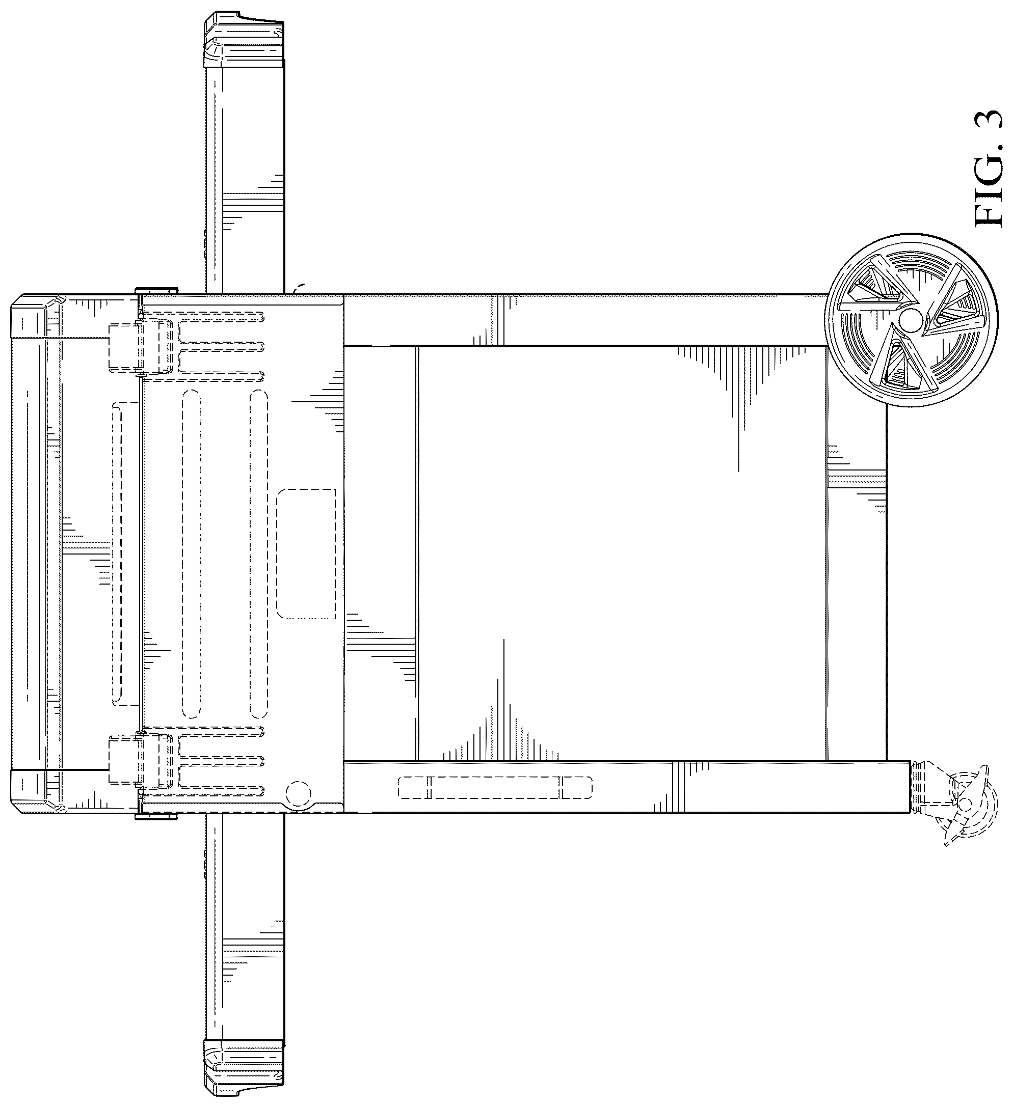 Patent USD1123497 Figure 3 – Grill
