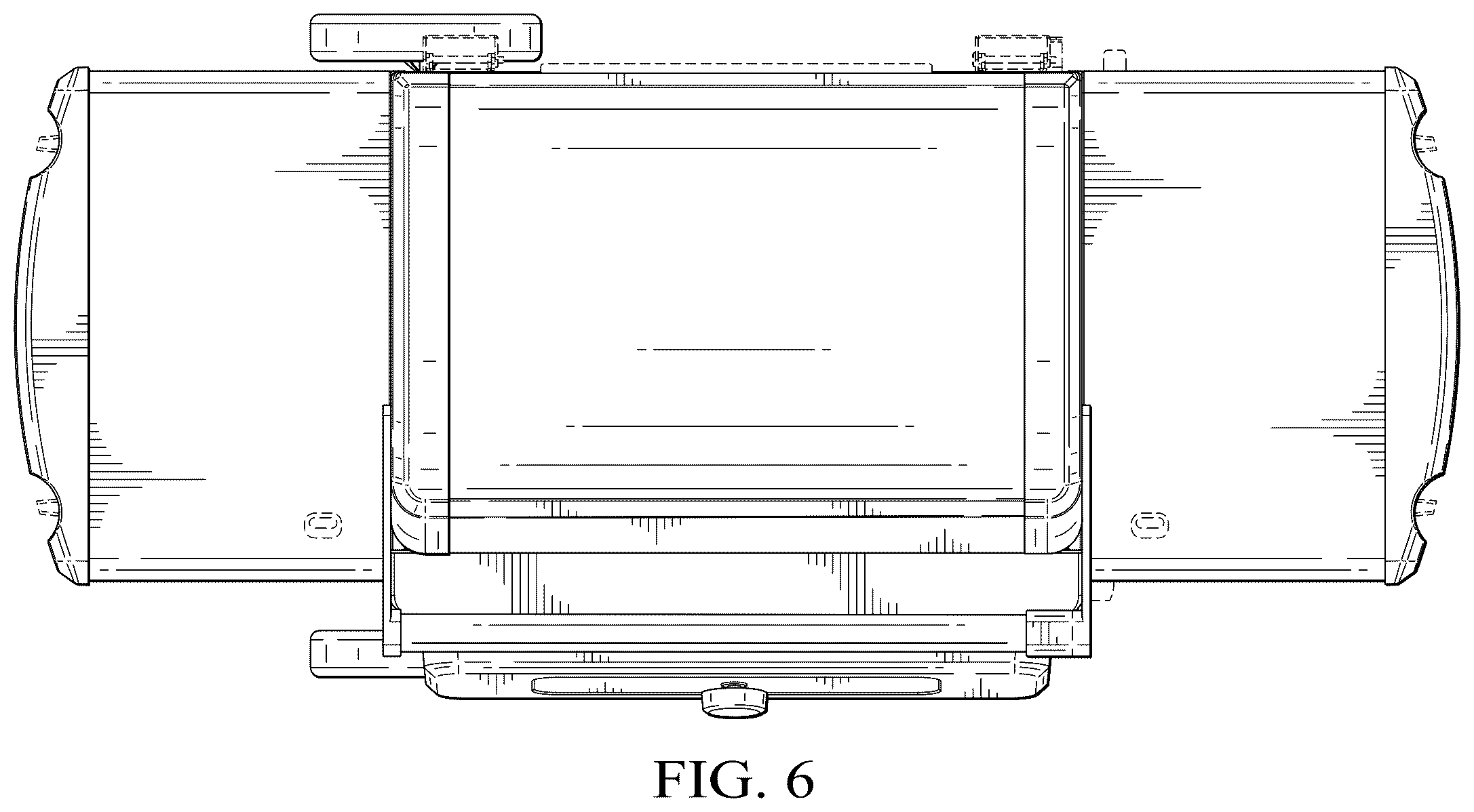 Patent USD1123497 Figure 6 – Grill