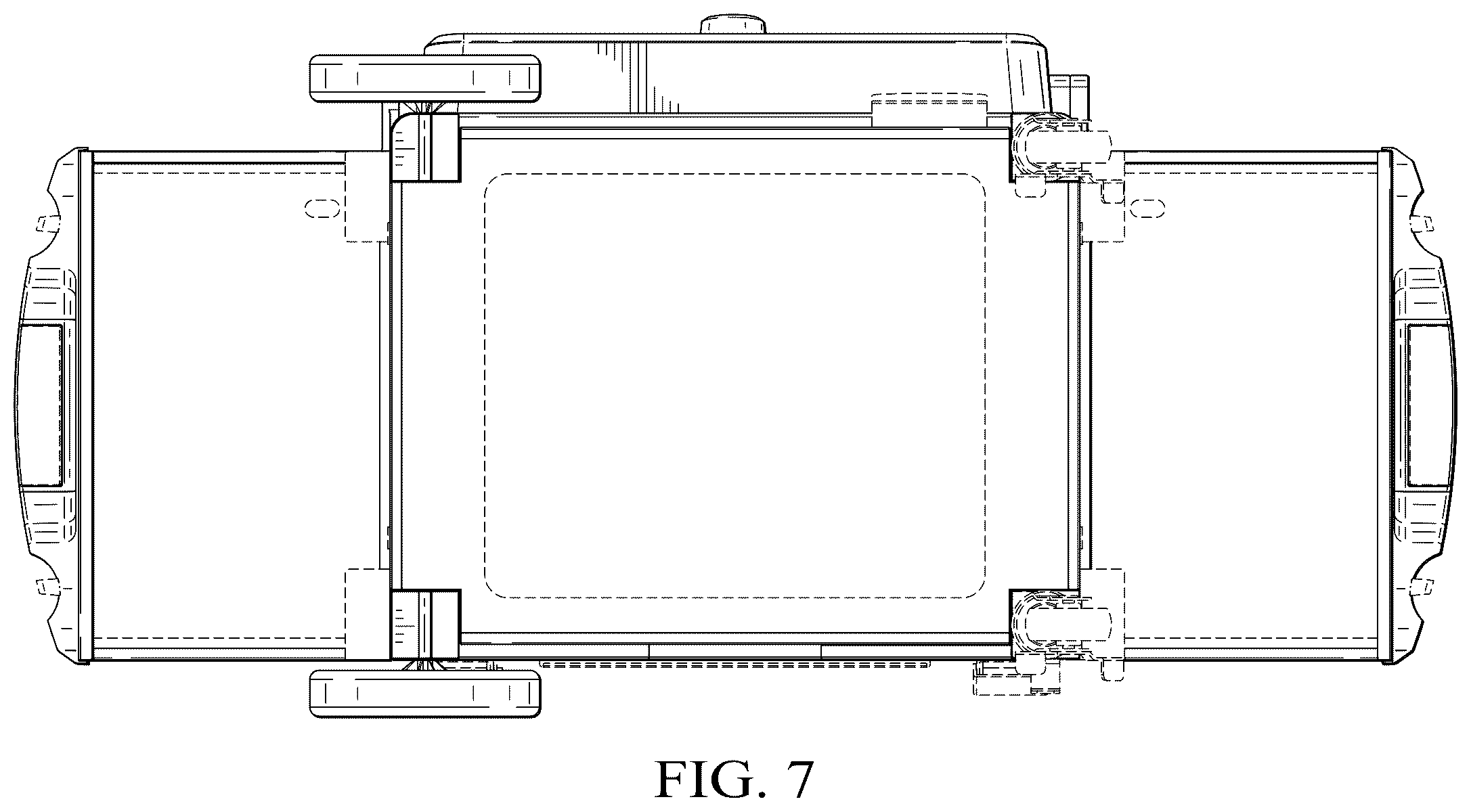 Patent USD1123497 Figure 7 – Grill