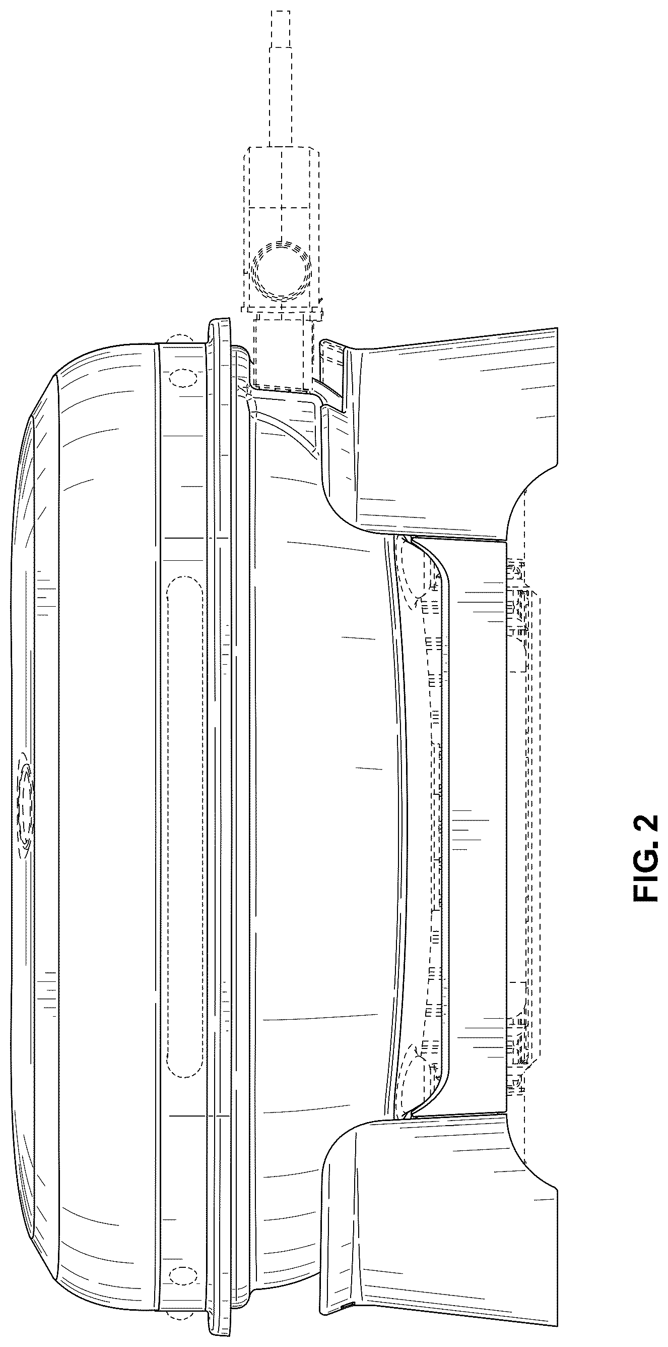 Patent USD1123500 Figure 2 – Portable grill