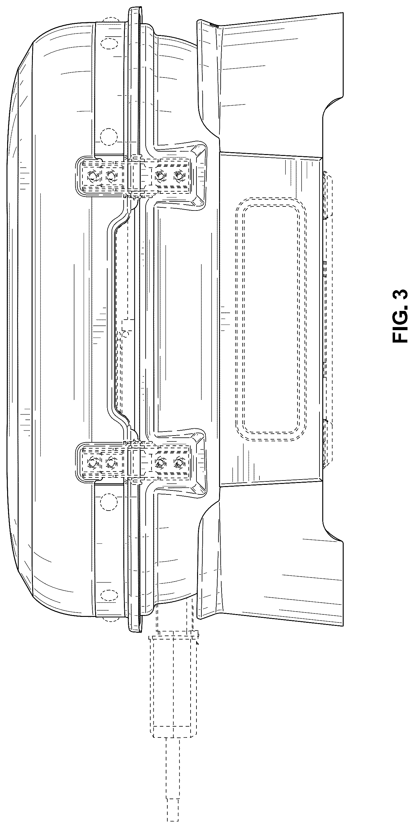 Patent USD1123500 Figure 3 – Portable grill