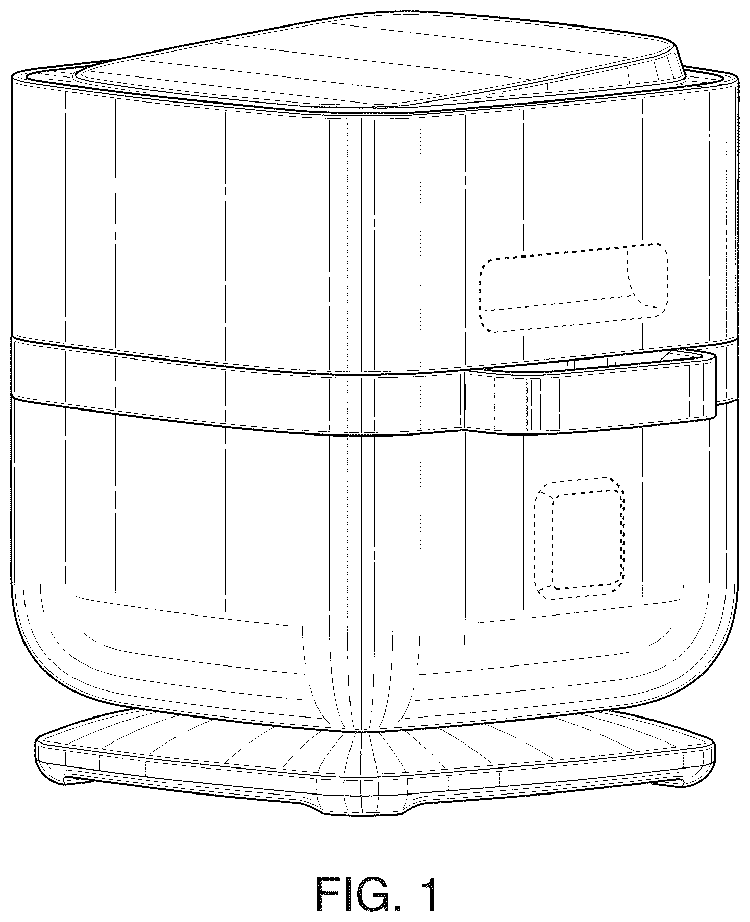 Patent USD1123502 — Air fryer — Figure 1