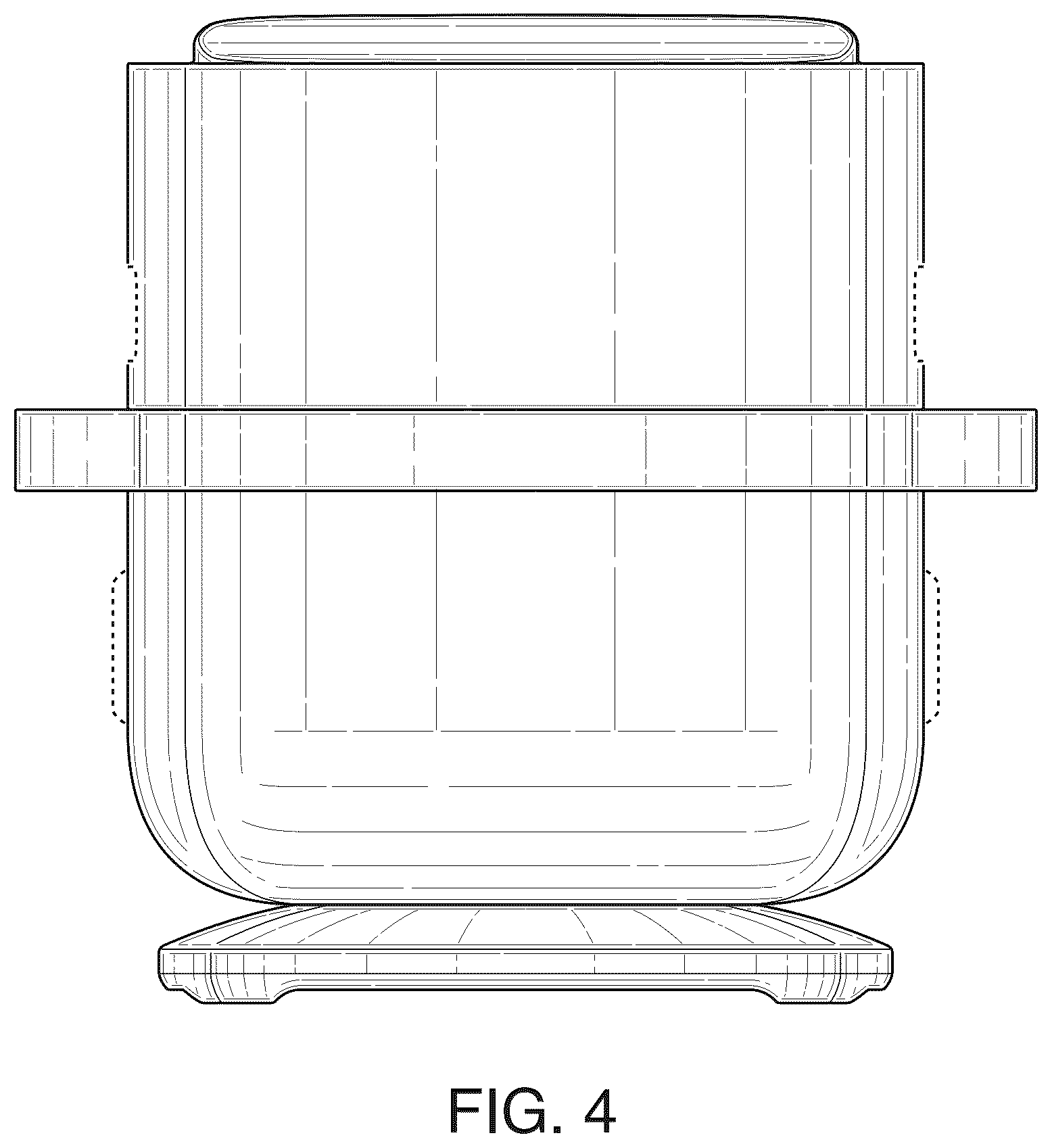 Patent USD1123502 Figure 4 – Air fryer